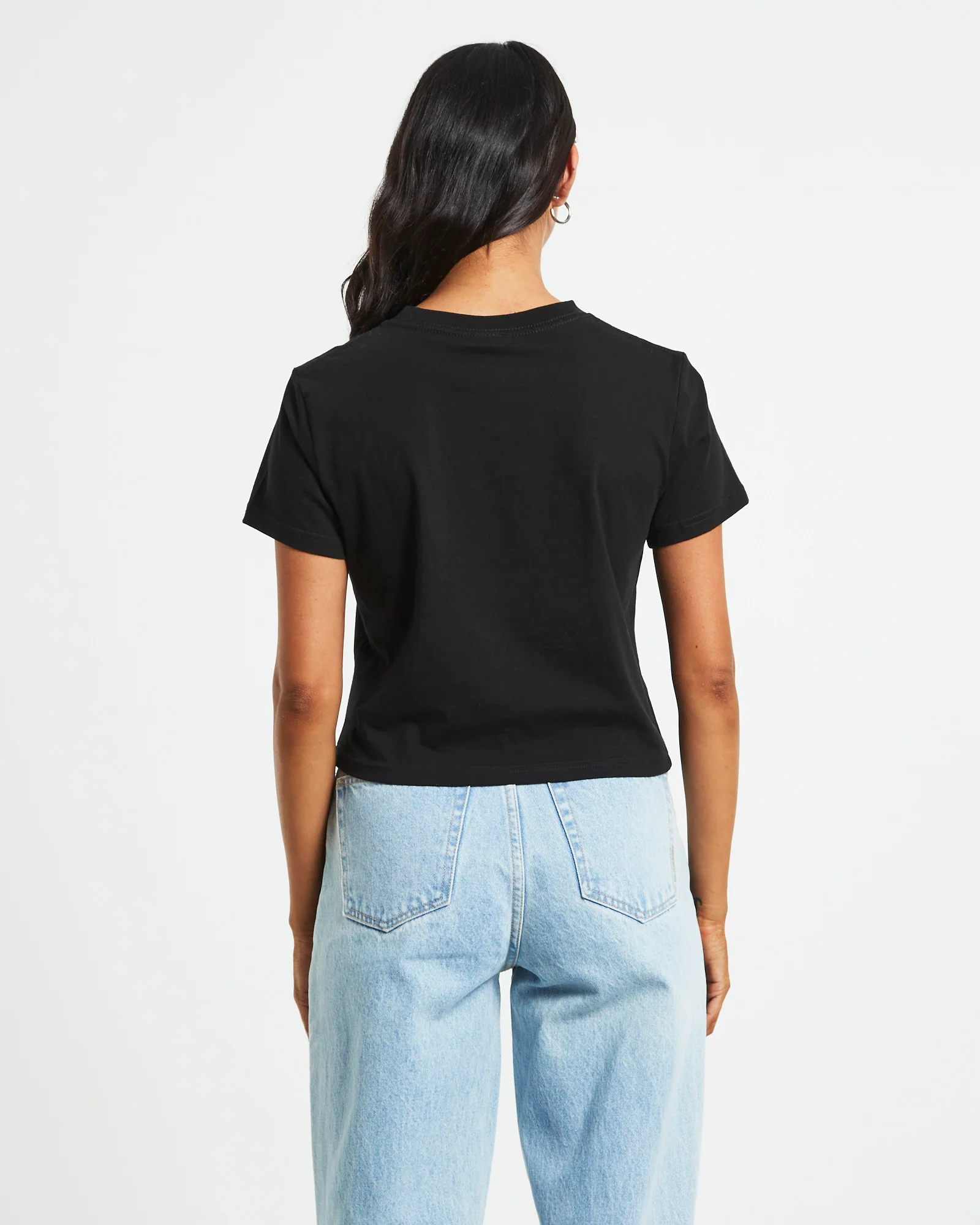 Plates Slim Tee in Black - Image 2