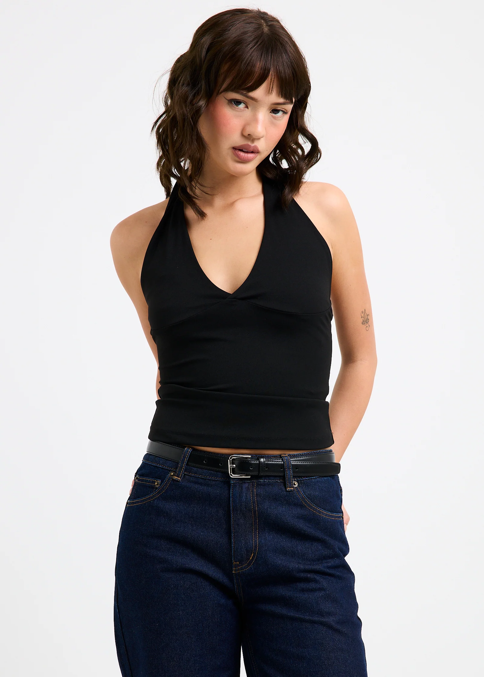 Plunge Halter Top - Image 3