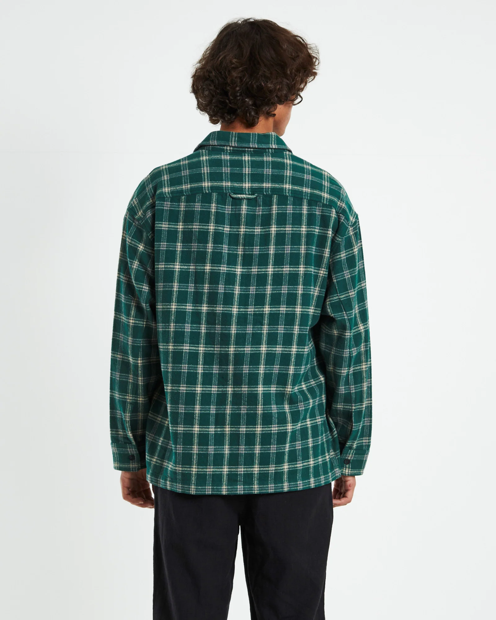 Portland Flanno Forest Green - Image 2