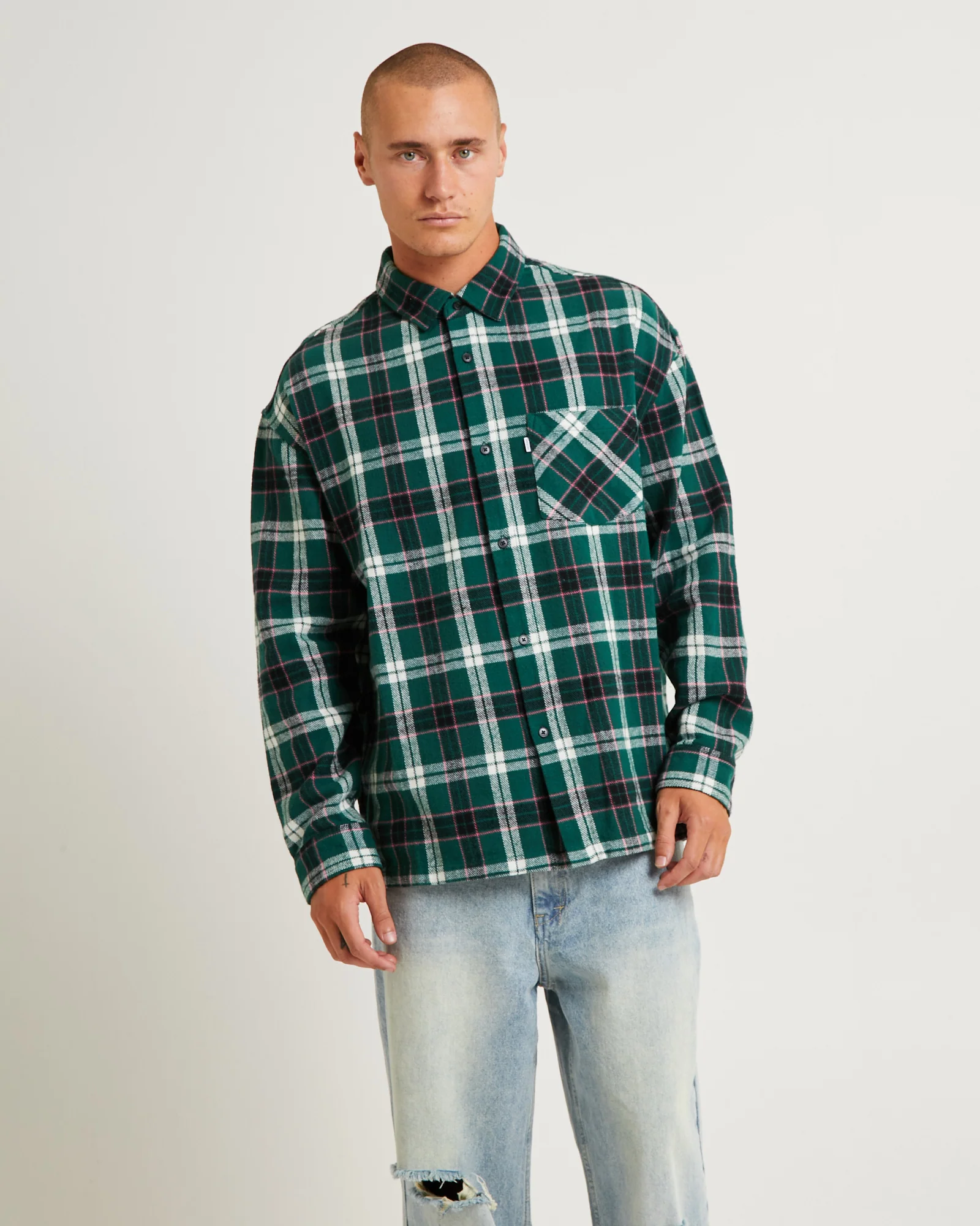Portland Flanno Long Sleeve Shirt - Image 3