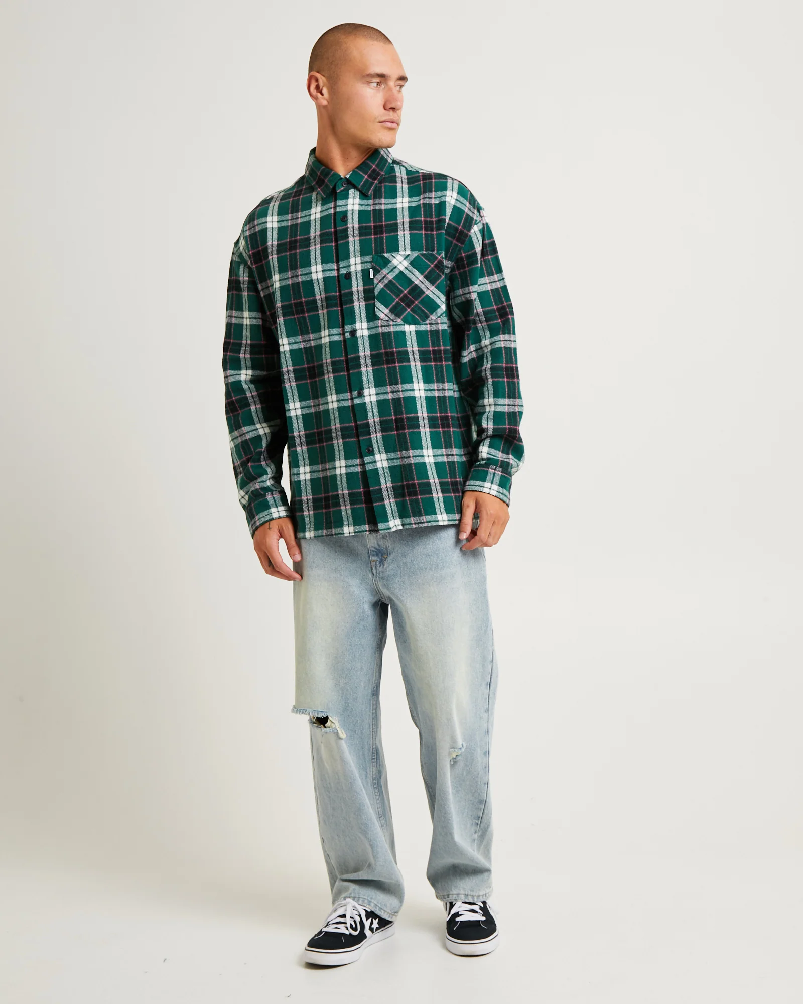 Portland Flanno Long Sleeve Shirt - Image 4