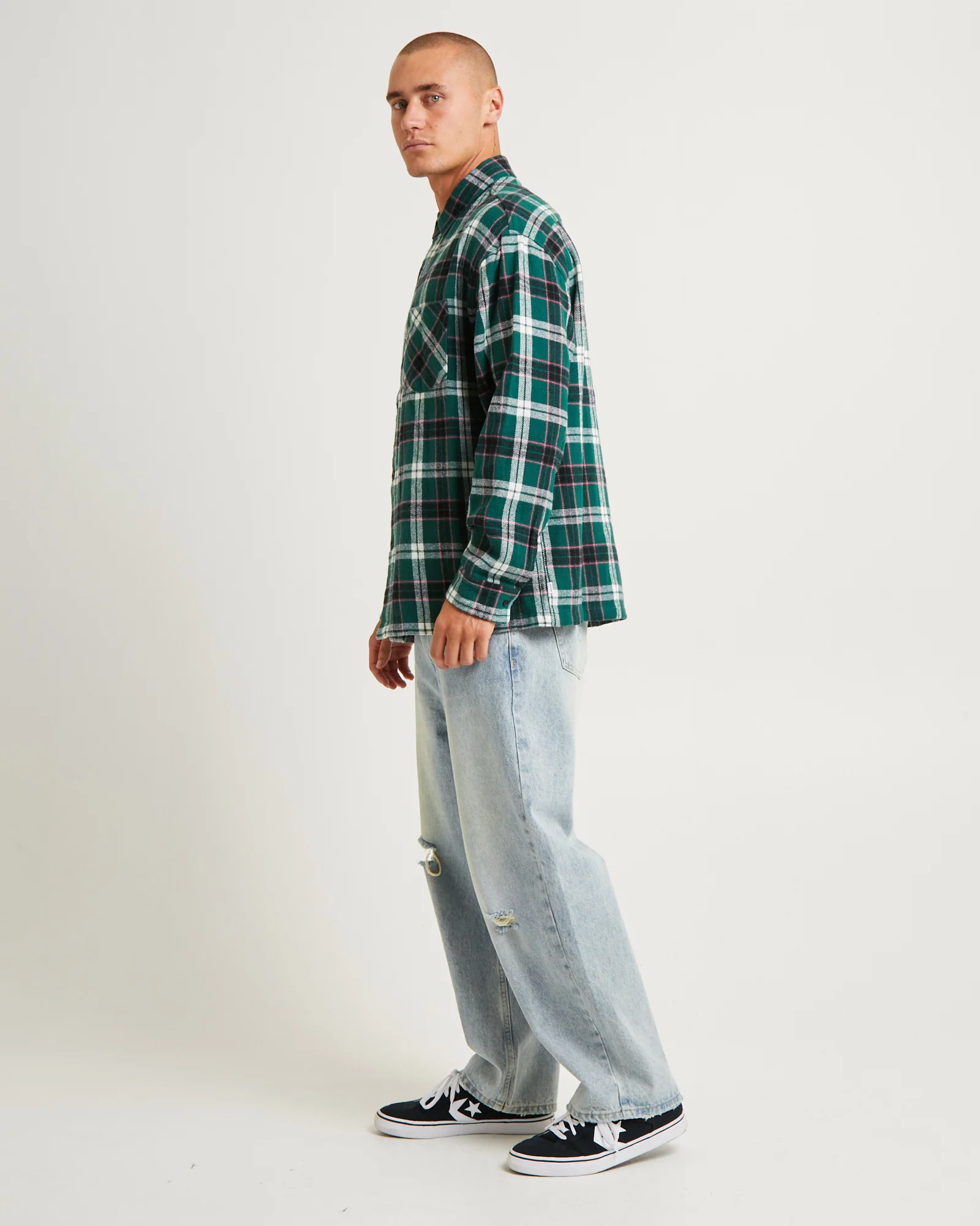 Portland Flanno Long Sleeve Shirt - Image 5