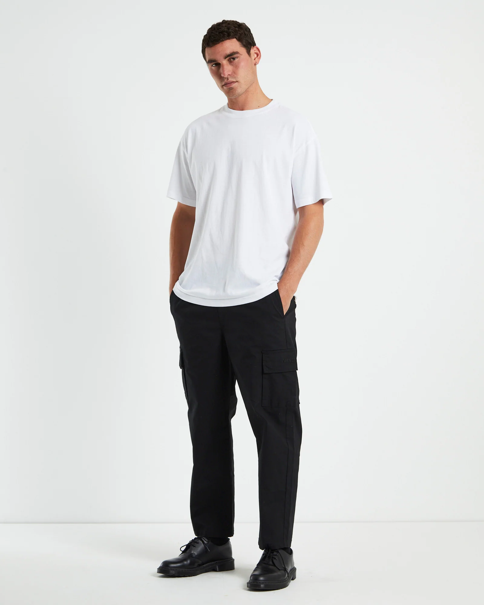 Prayer Cargo Pants Black - Image 3