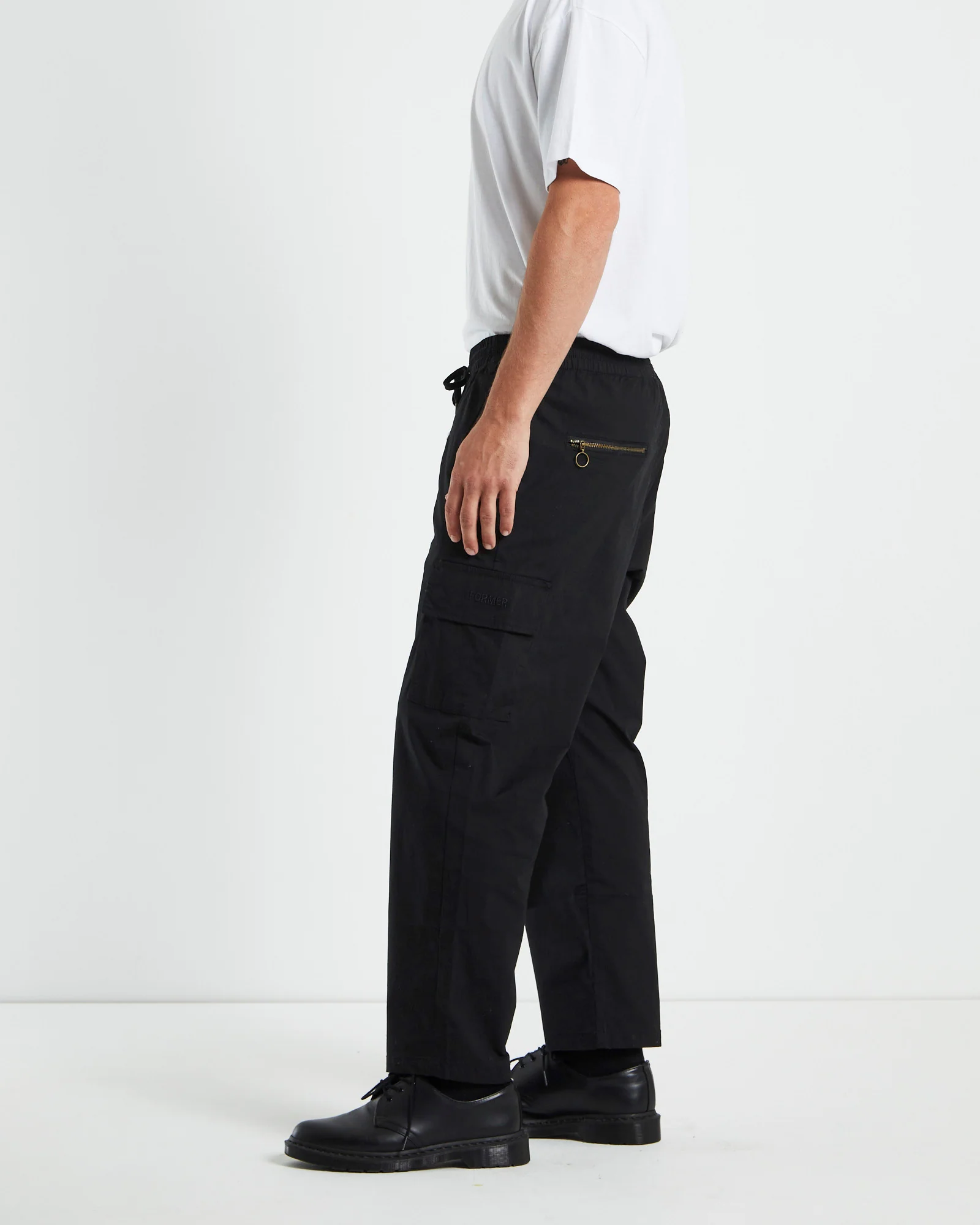 Prayer Cargo Pants Black - Image 4