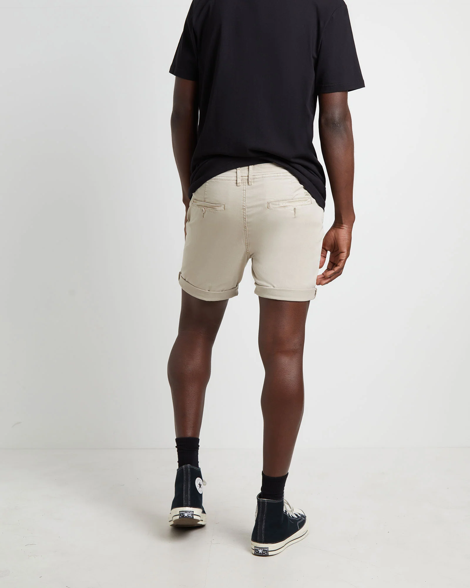 Preston Shorts in Bone - Image 2