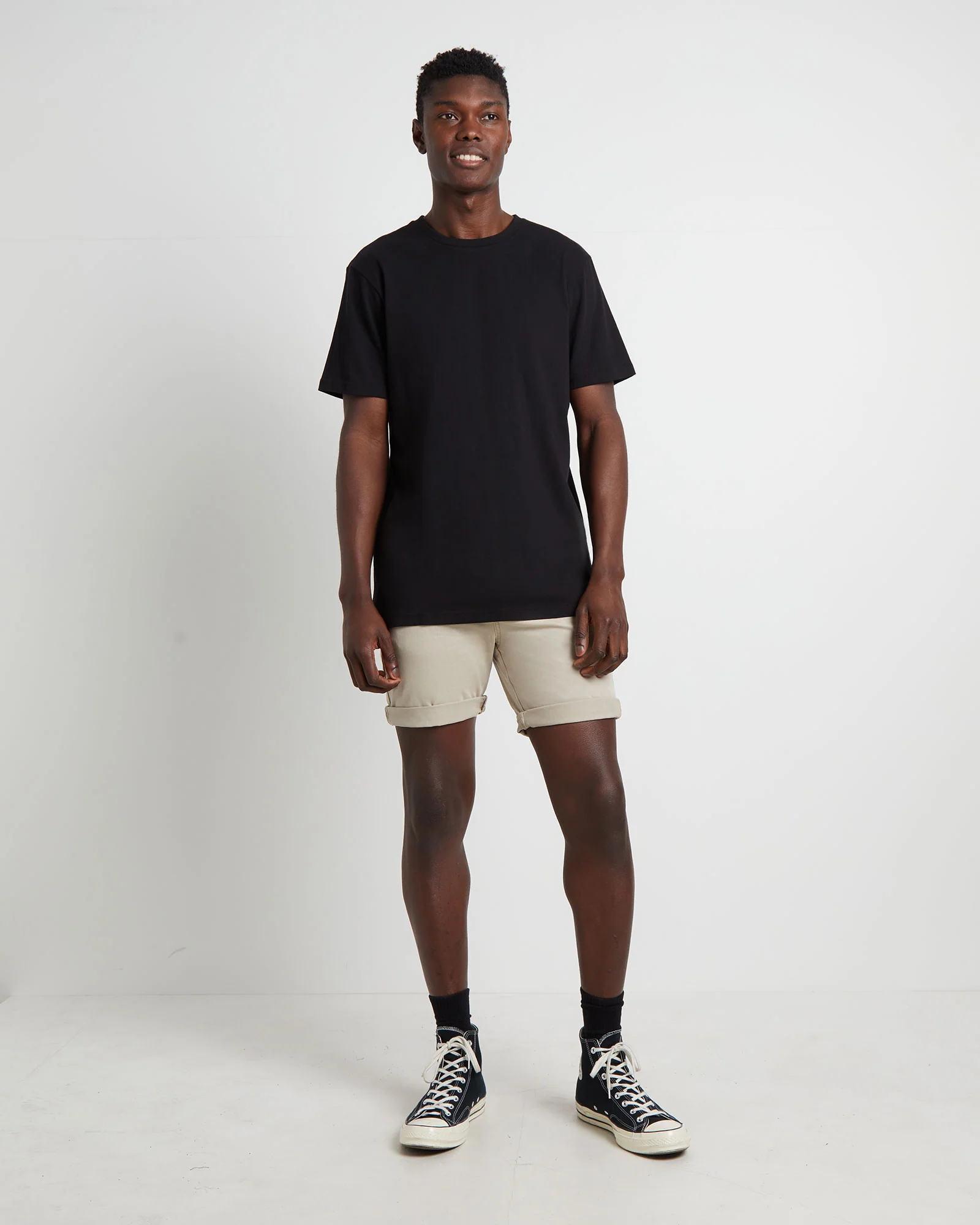 Preston Shorts in Bone - Image 3