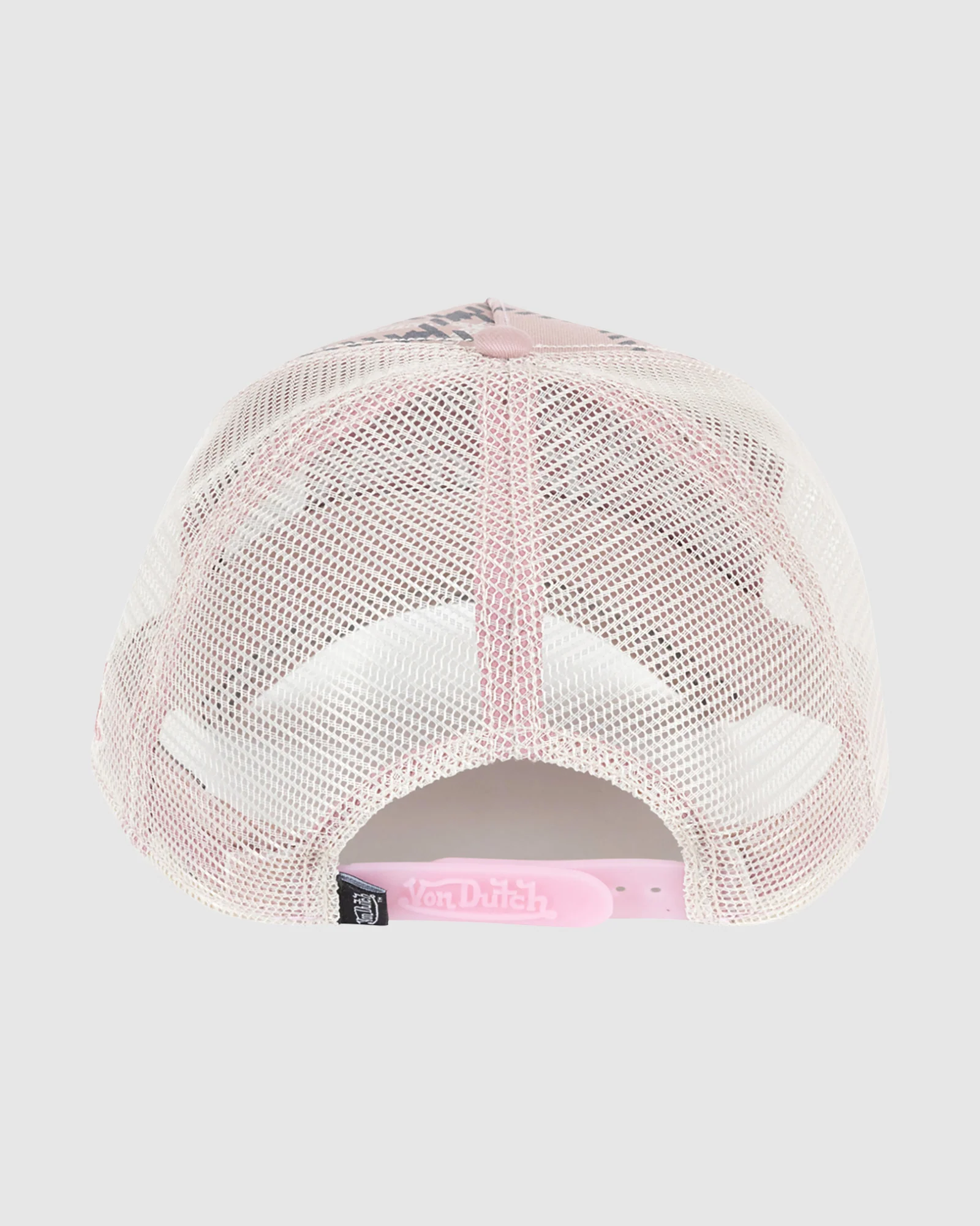 Printed Twill Patch Traucker Cap - Image 2