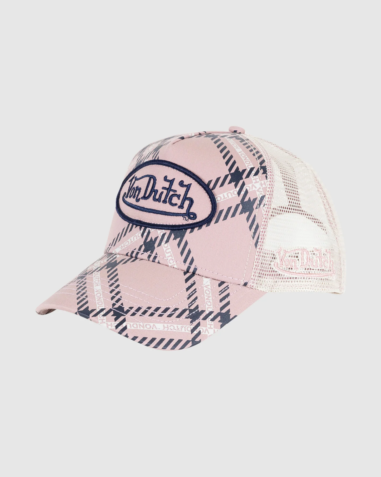 Printed Twill Patch Traucker Cap - Image 3