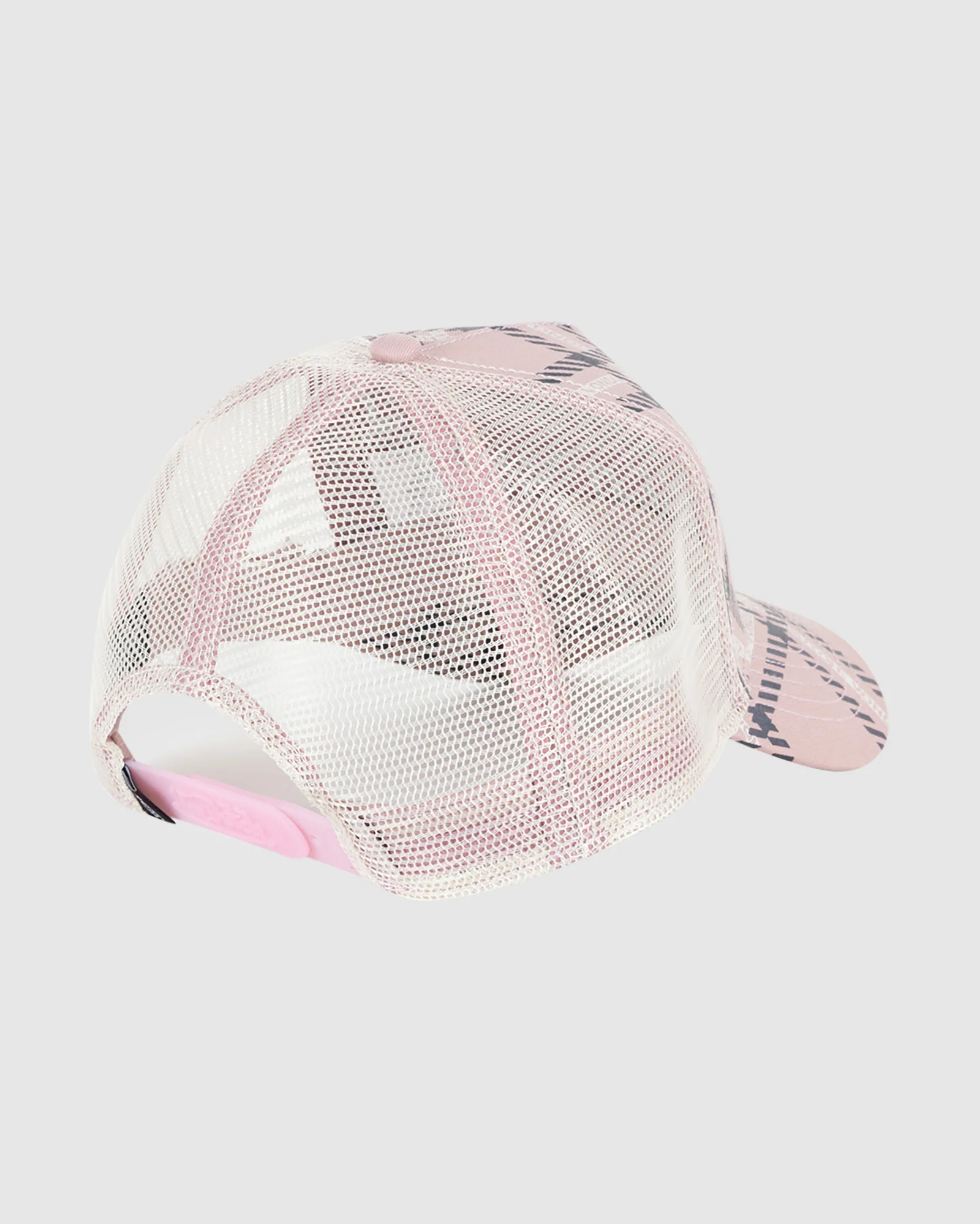 Printed Twill Patch Traucker Cap - Image 4
