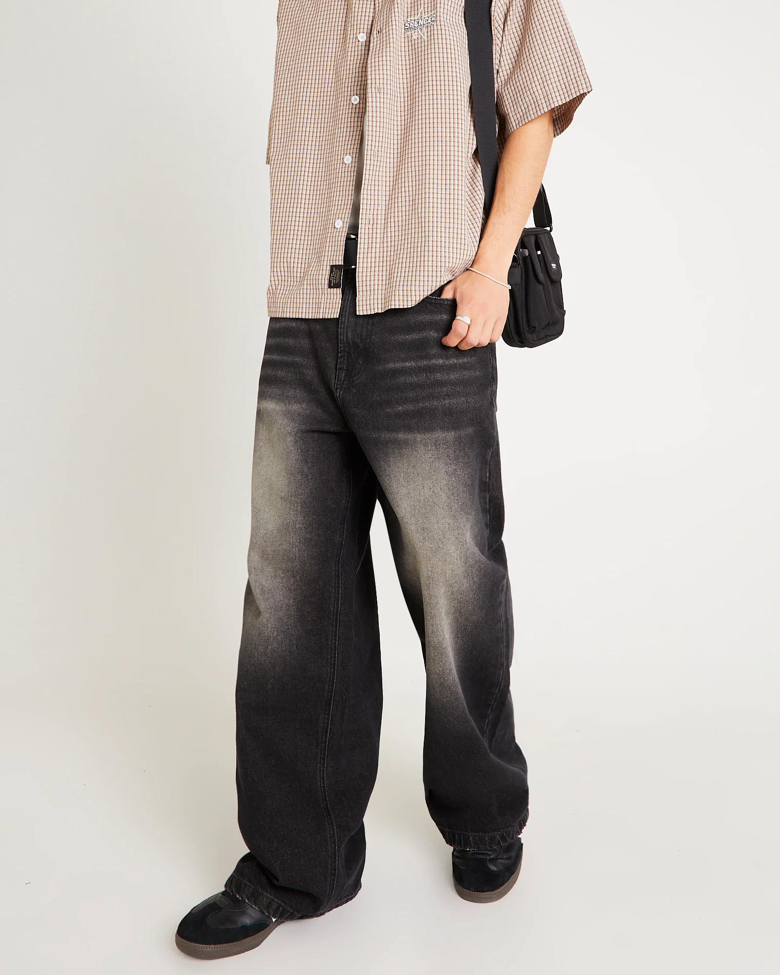 Prism Wide Denim Jeans - Image 3