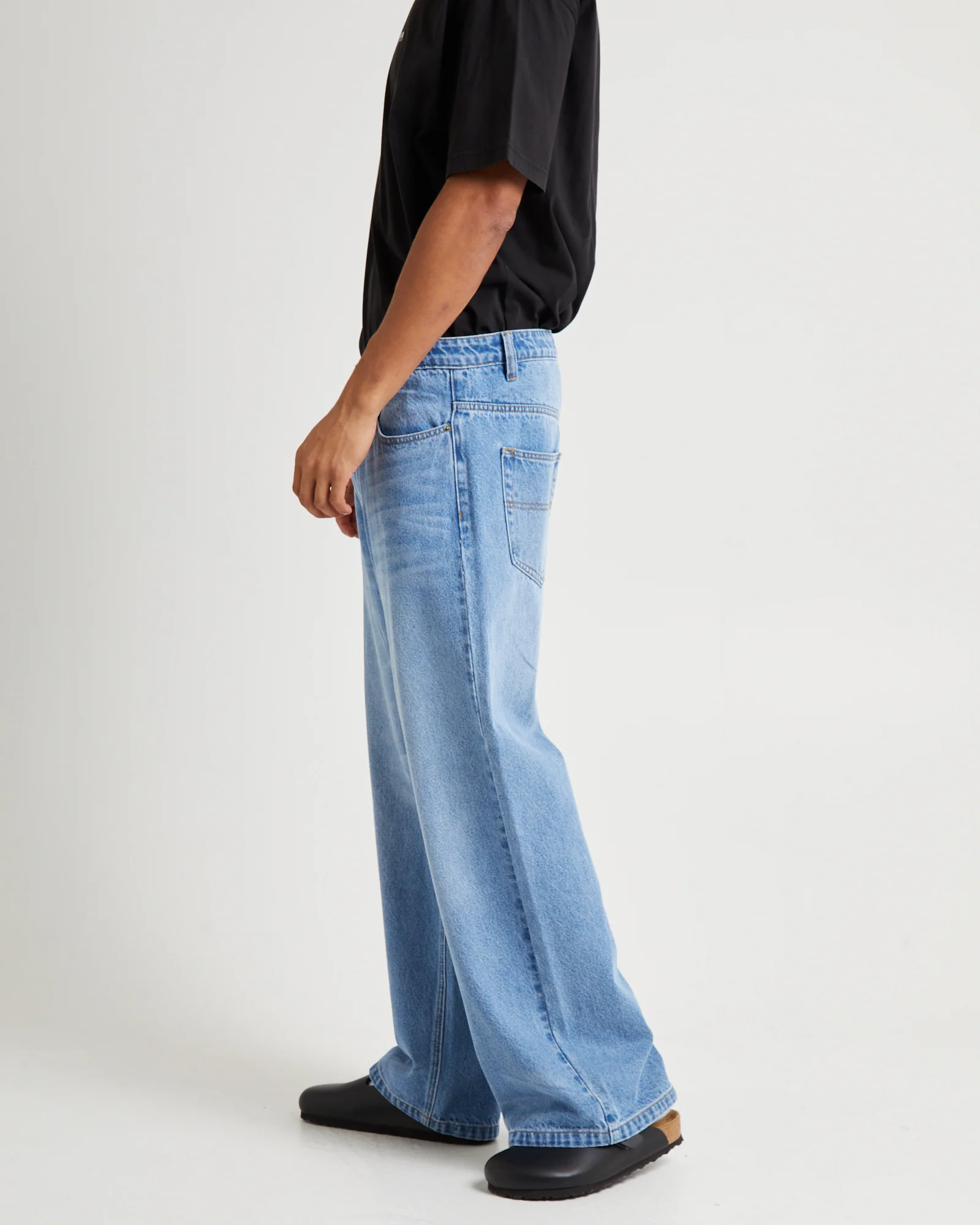 Prism Wide Denim Jeans - Image 5