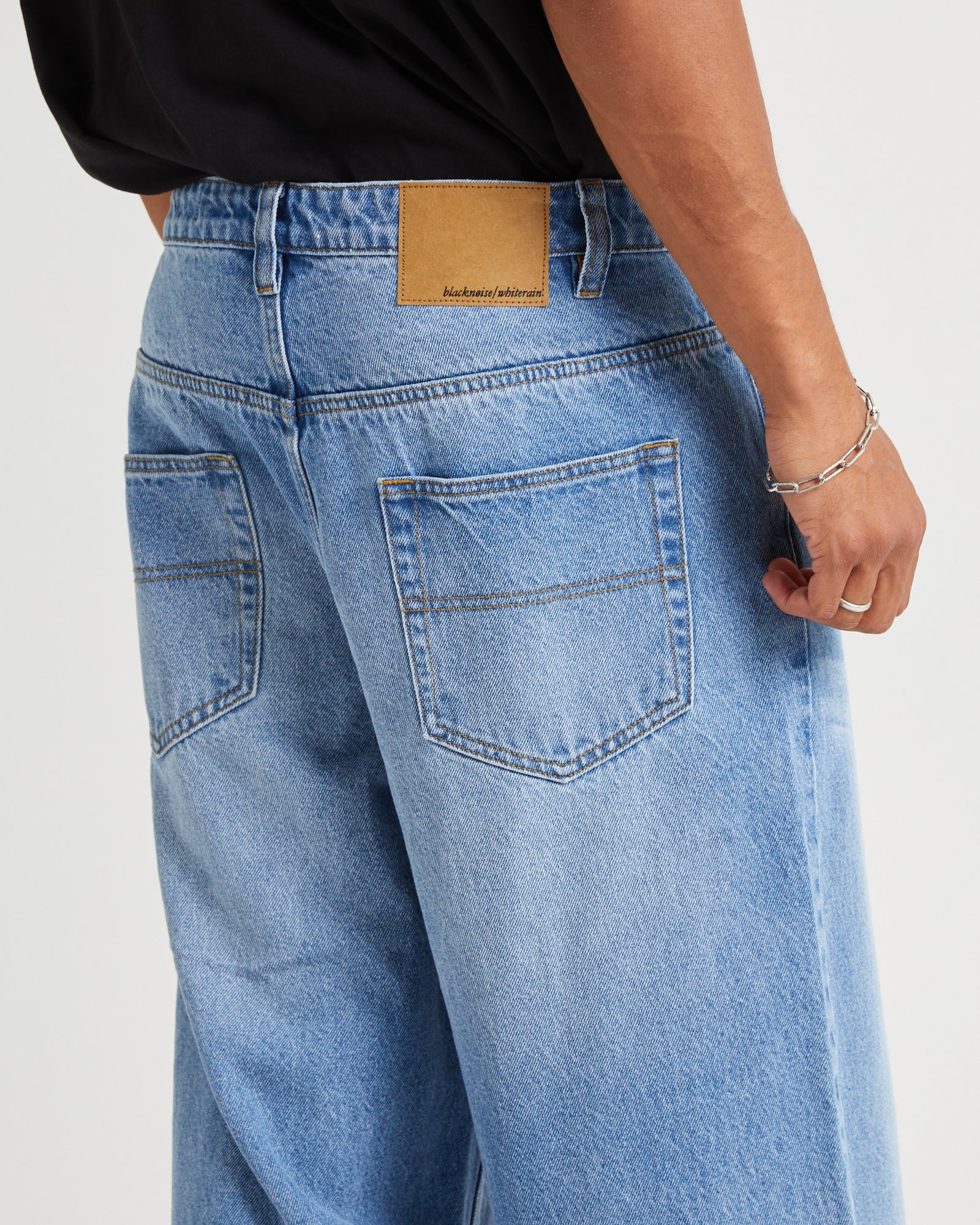 Prism Wide Denim Jeans - Image 6