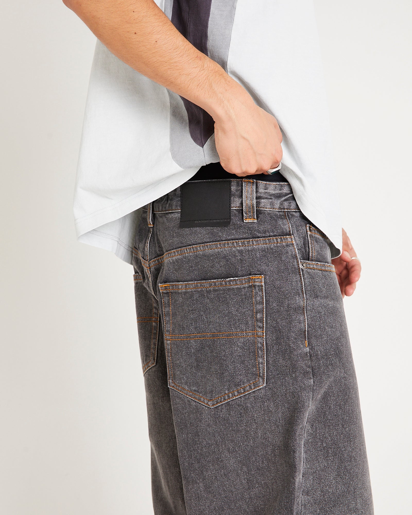 Prism Wide Denim Jeans - Image 6