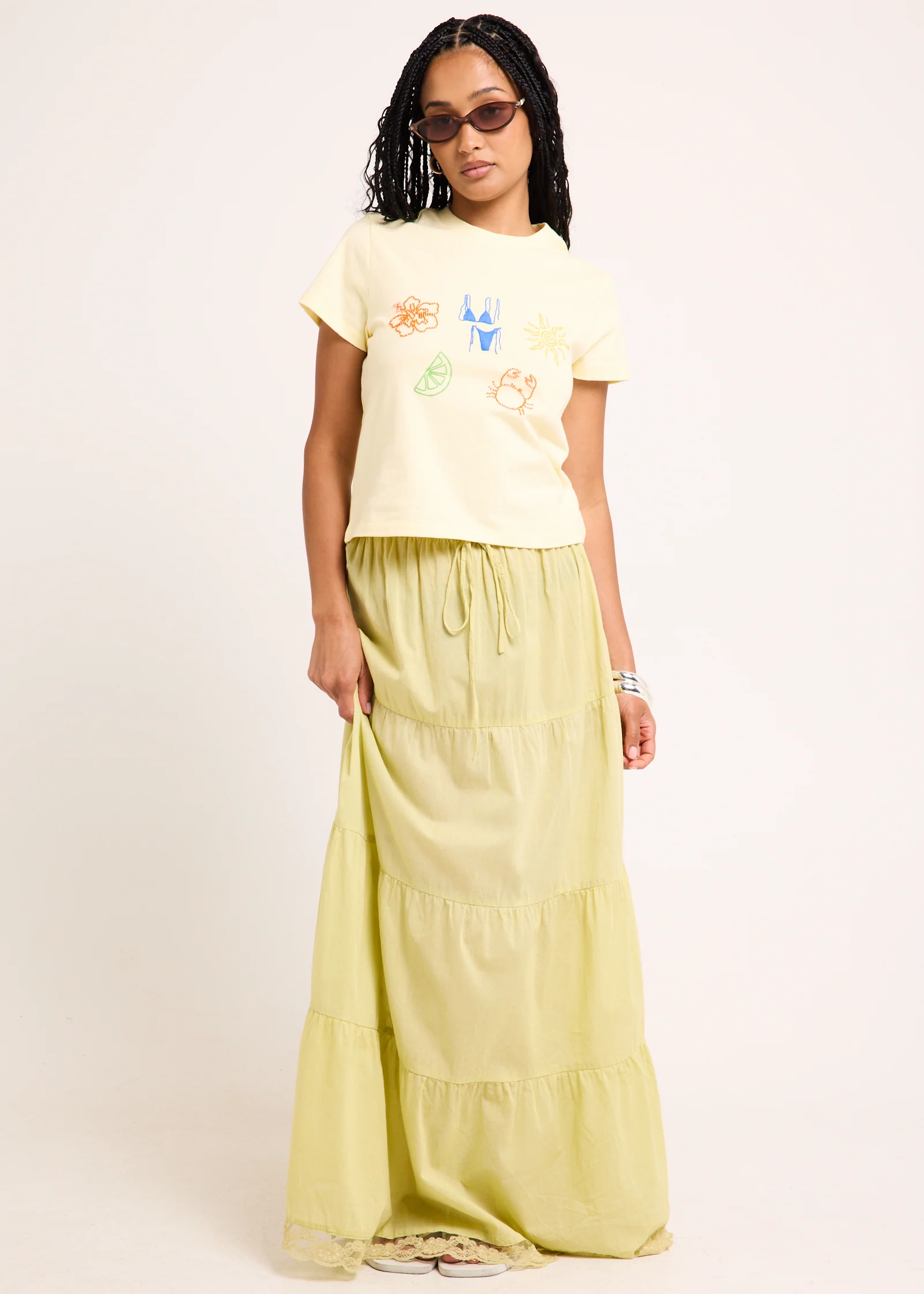 Provence Maxi Skirt