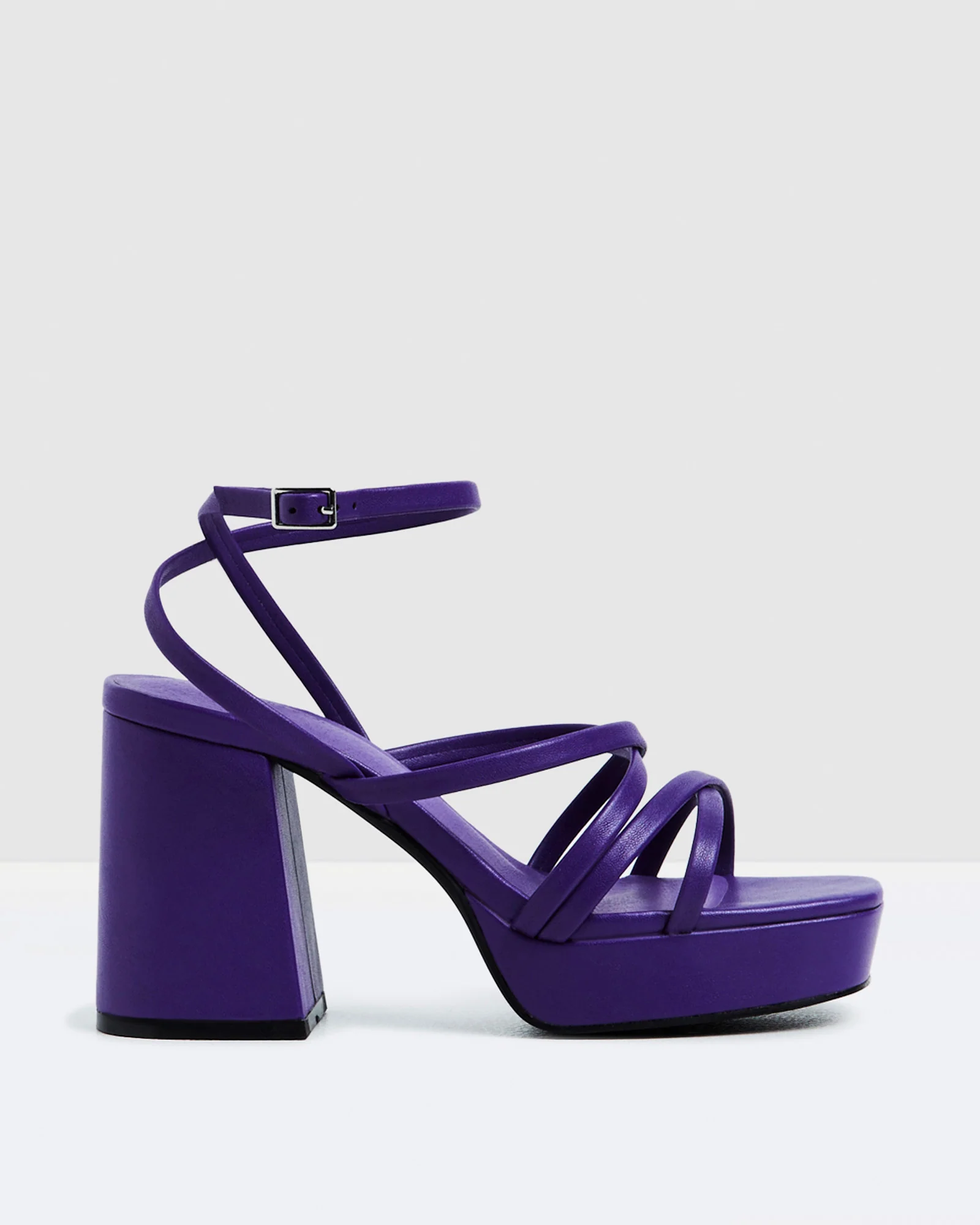 Pump It Platform Heels Violet - Image 2