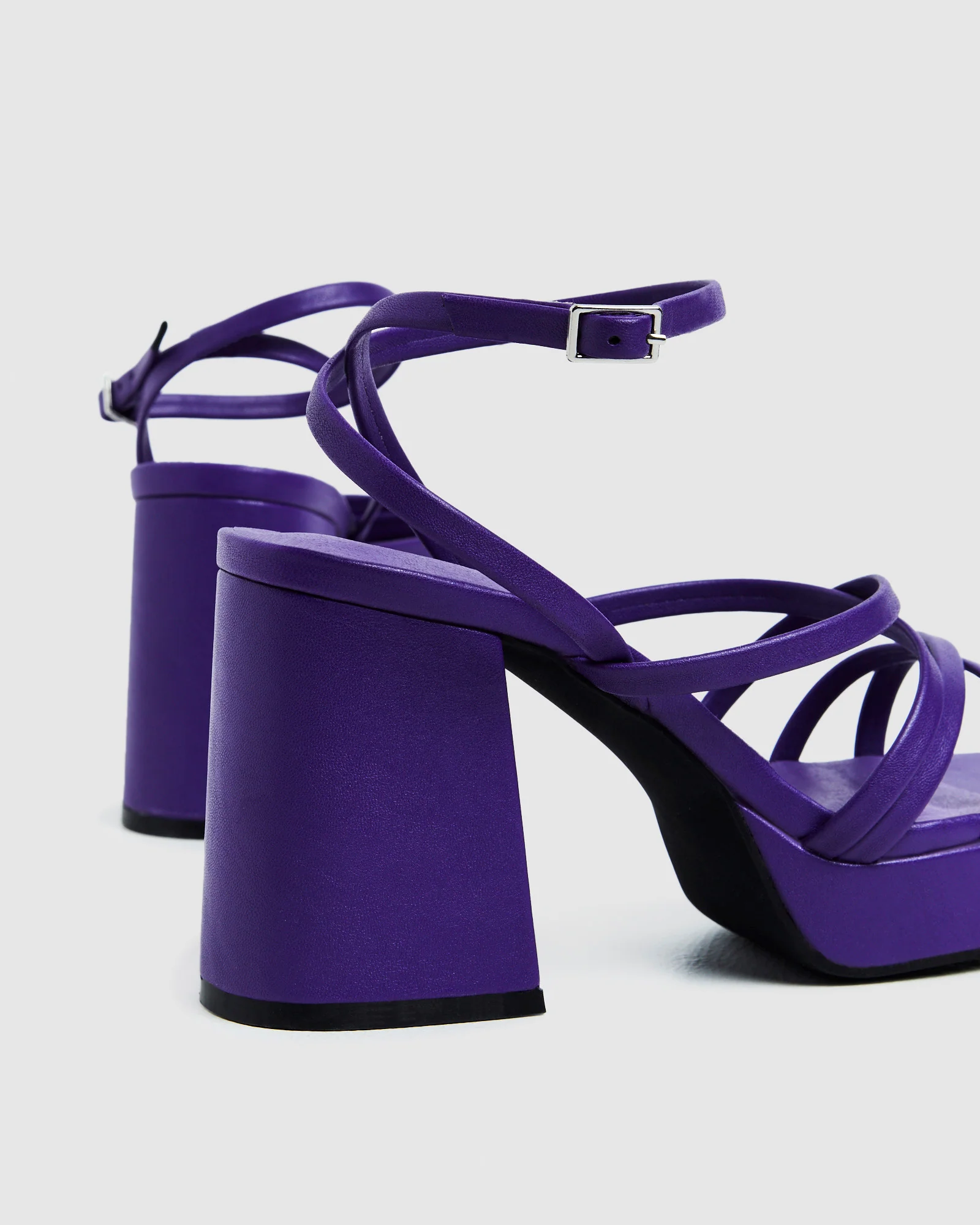 Pump It Platform Heels Violet - Image 5