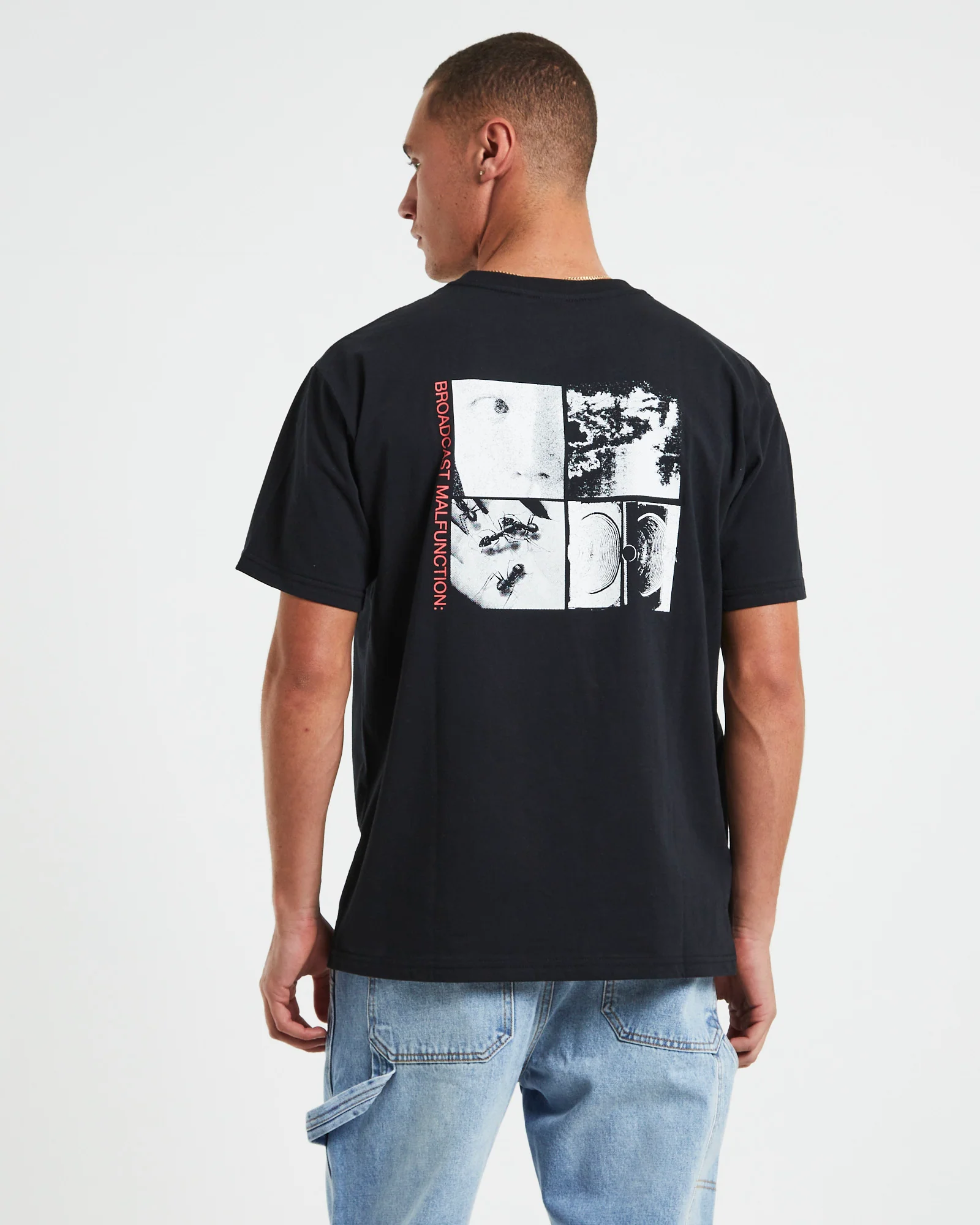 Quandary Short Sleeve T-Shirt in Black - Image 2