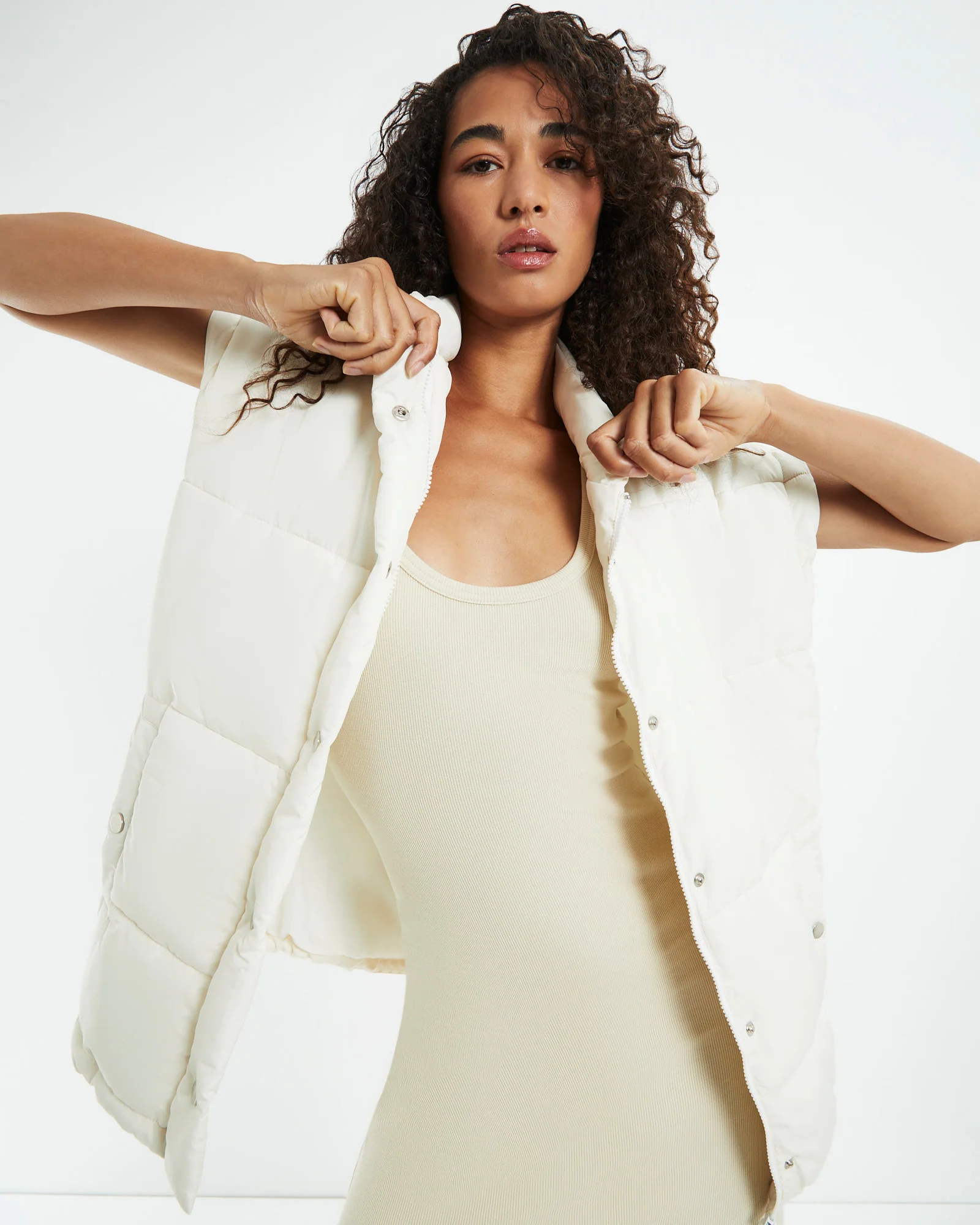 Racer Back Midi Dress Stone - Image 6