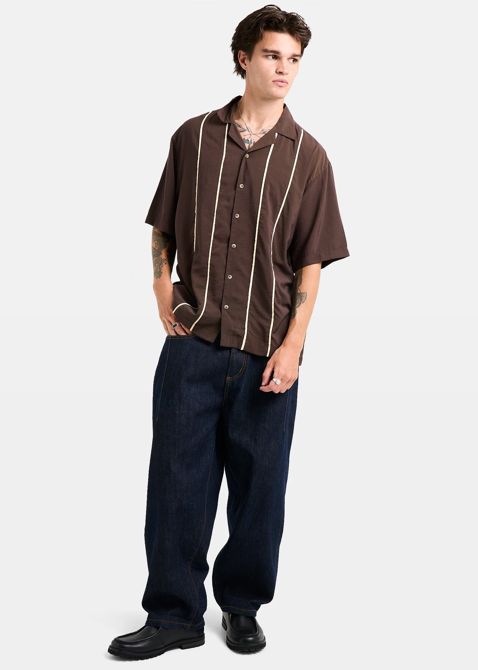 Railroad Bowler Short Sleeve Shirt - Image 3