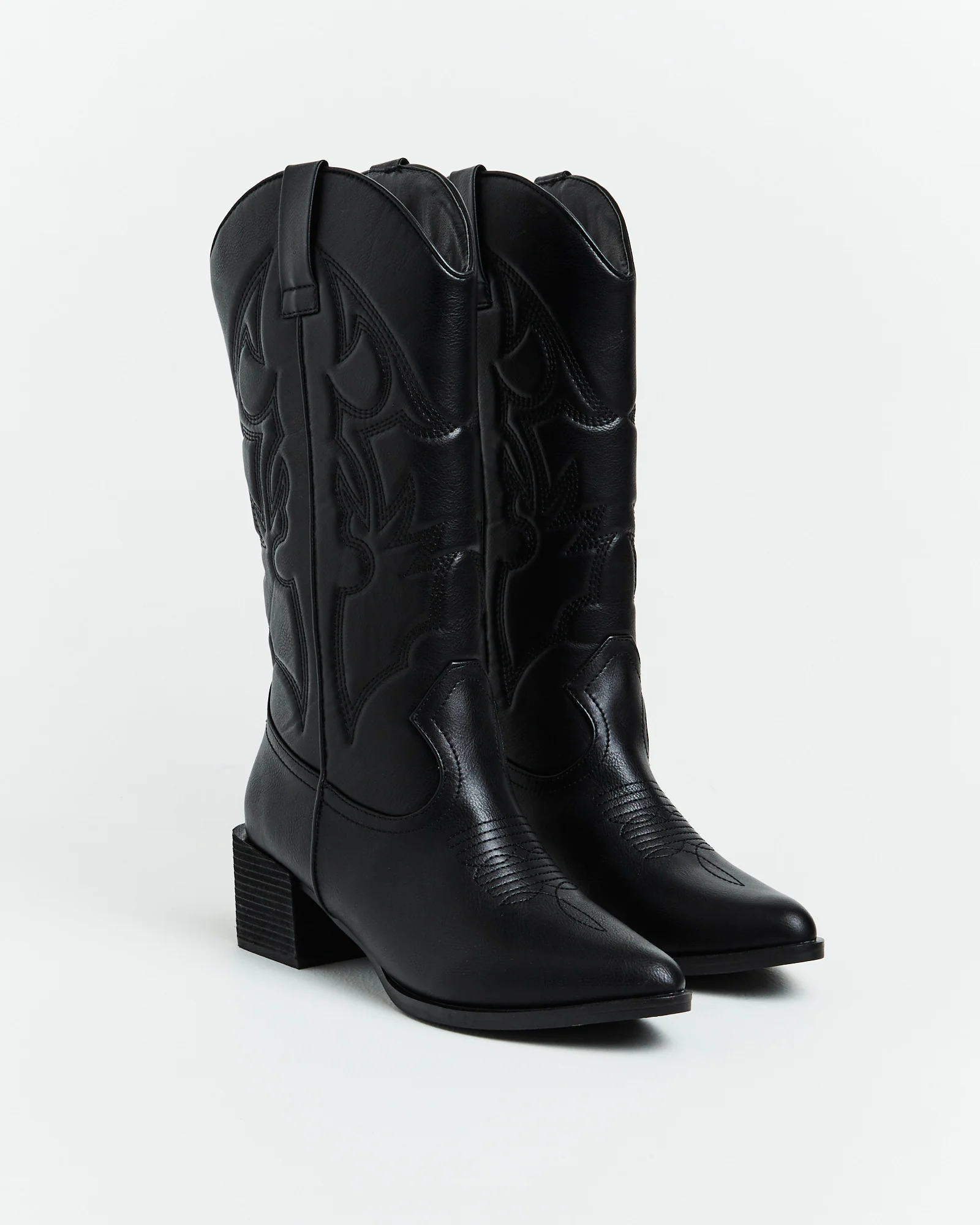 Ranger Cowboy Boot in Black - Image 2