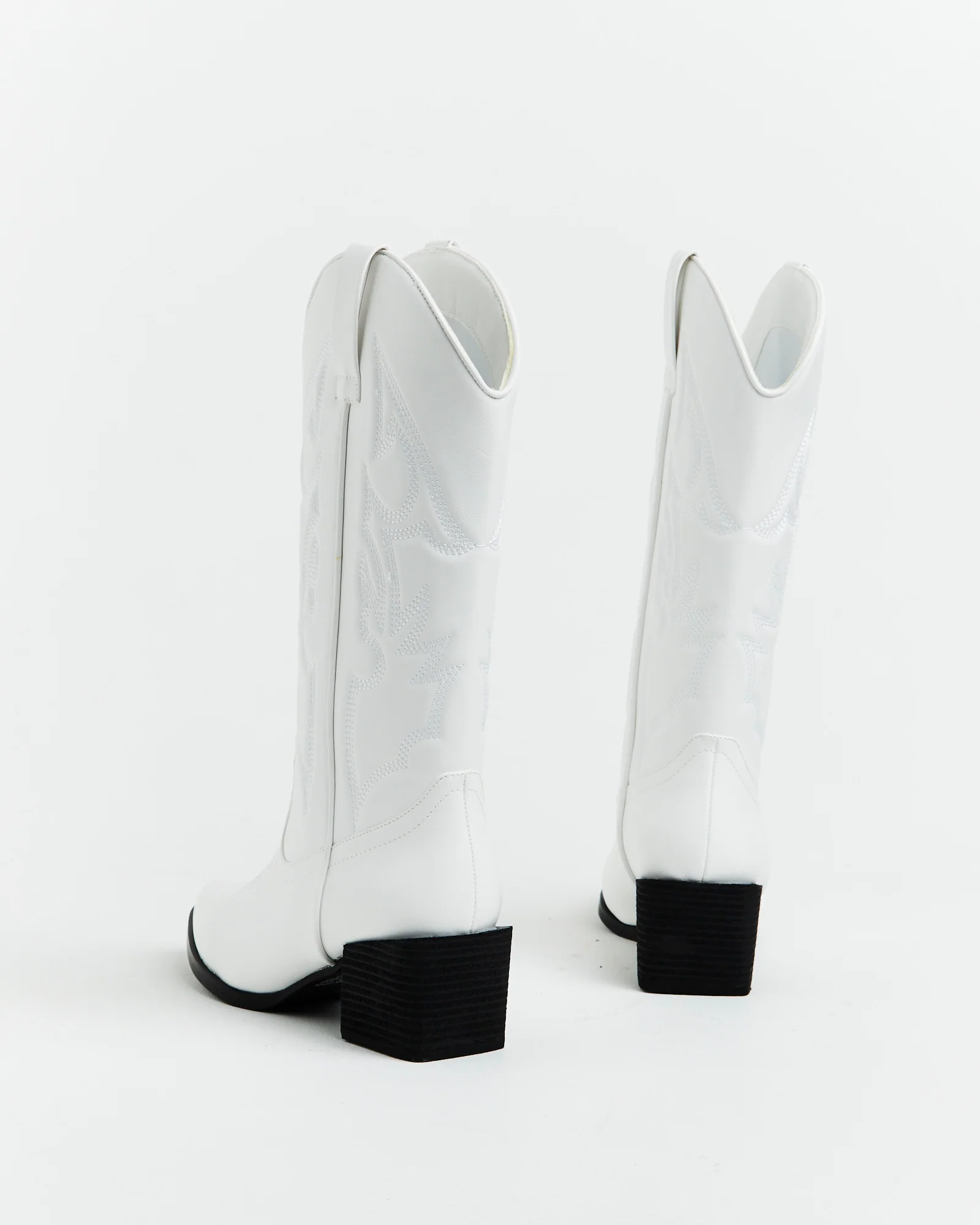 Ranger Cowboy Boot in White - Image 6