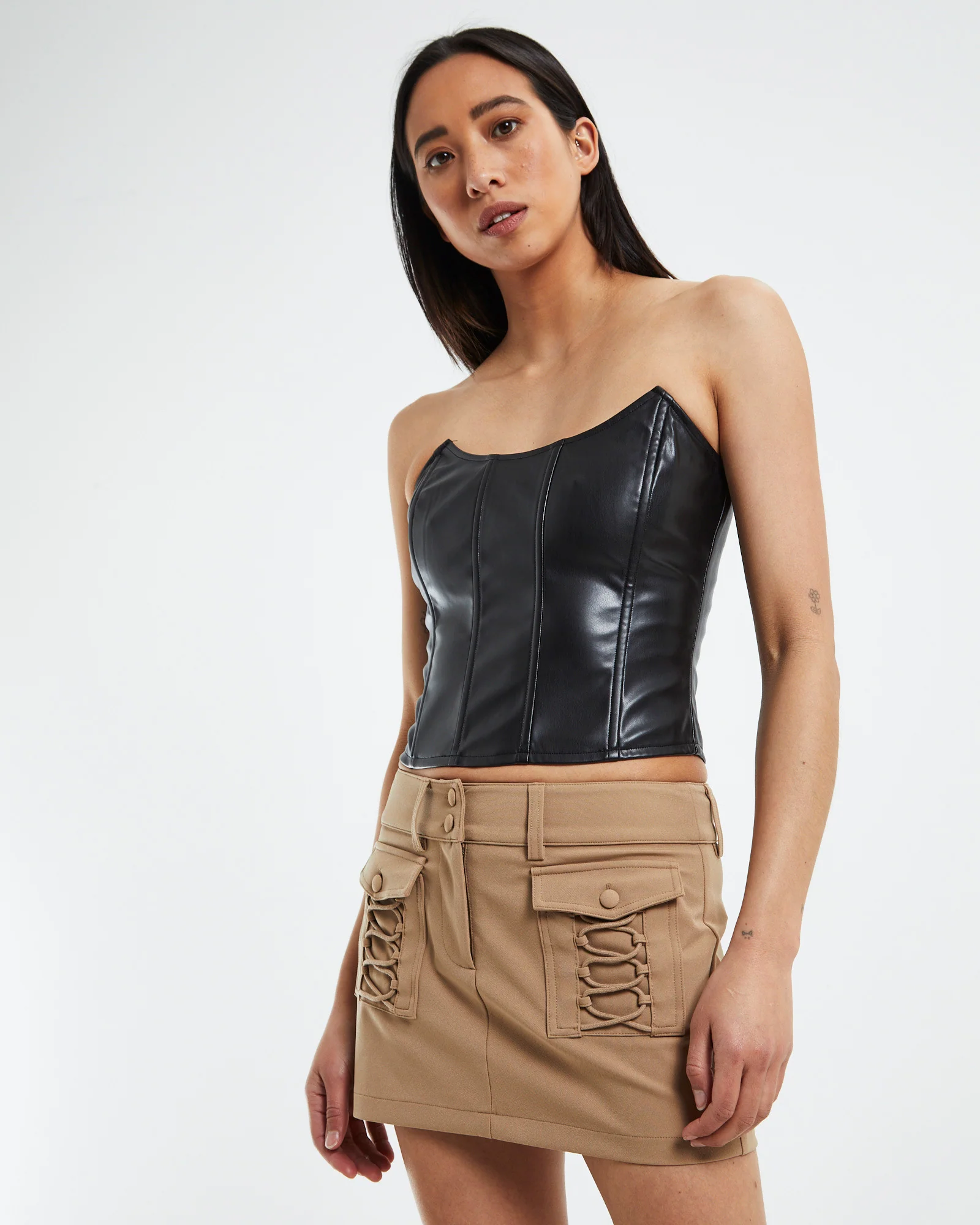 Raquel Corset Detail Skirt - Image 6