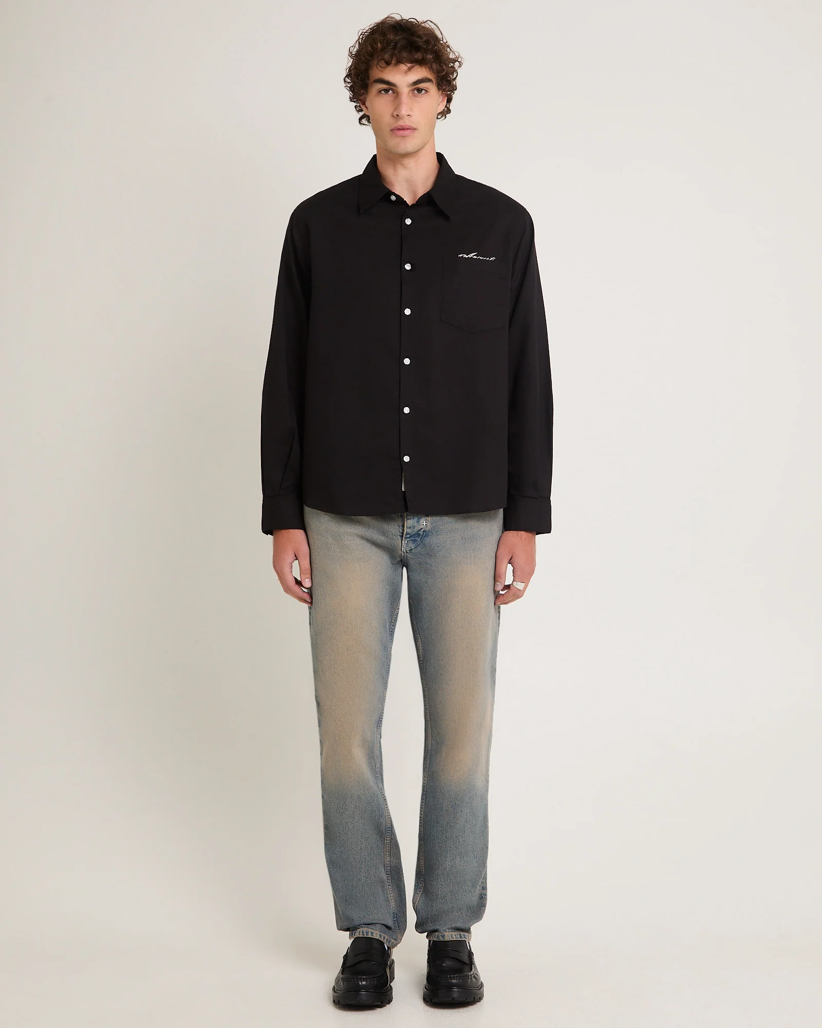 Ray Straight Denim Jeans Salt - Image 3