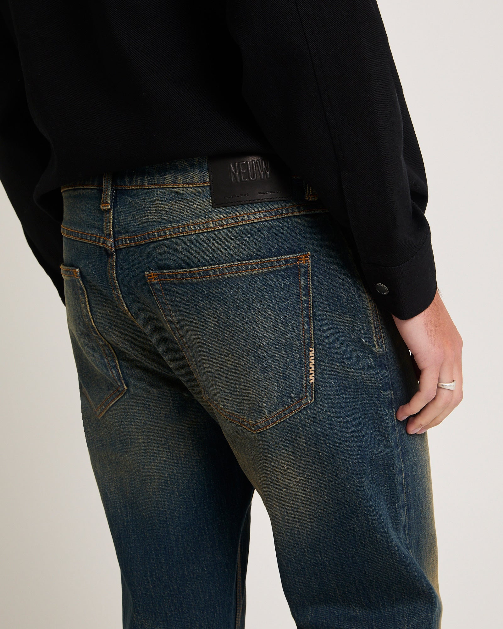Ray Straight Denim Jeans Sierra - Image 5