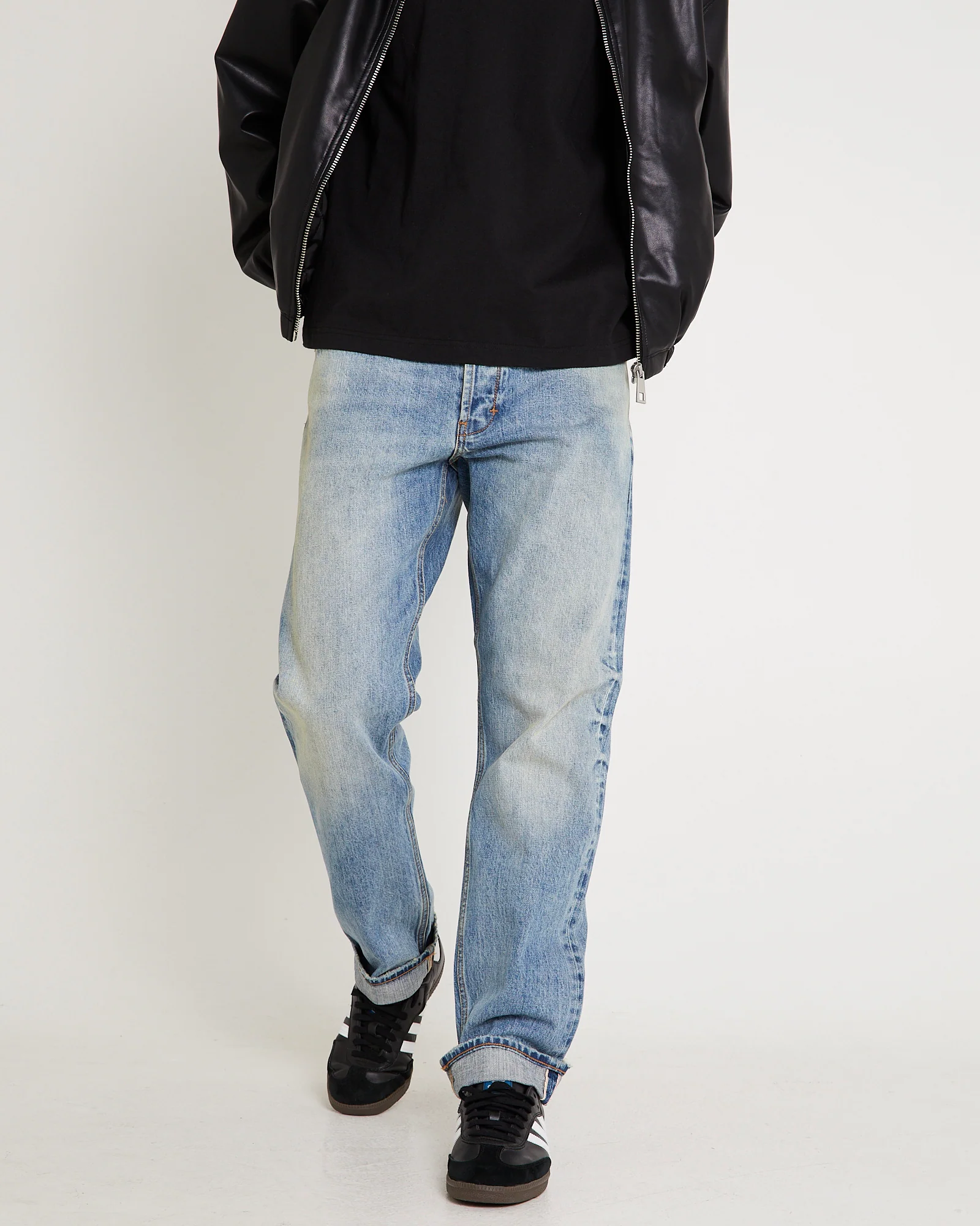 Ray Straight Denim Jeans Rodeo Selvedge - Image 3