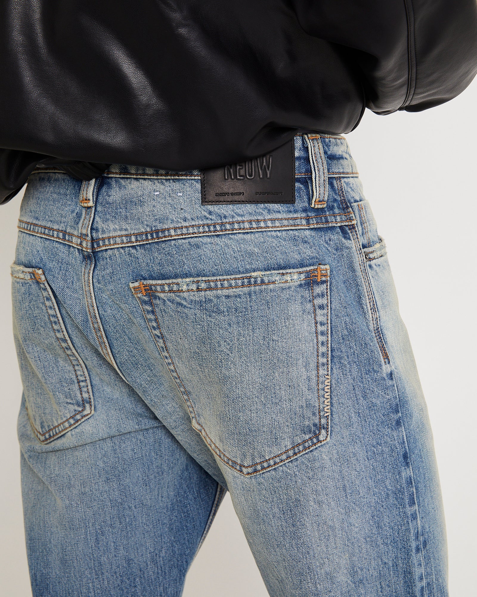 Ray Straight Denim Jeans Rodeo Selvedge - Image 6