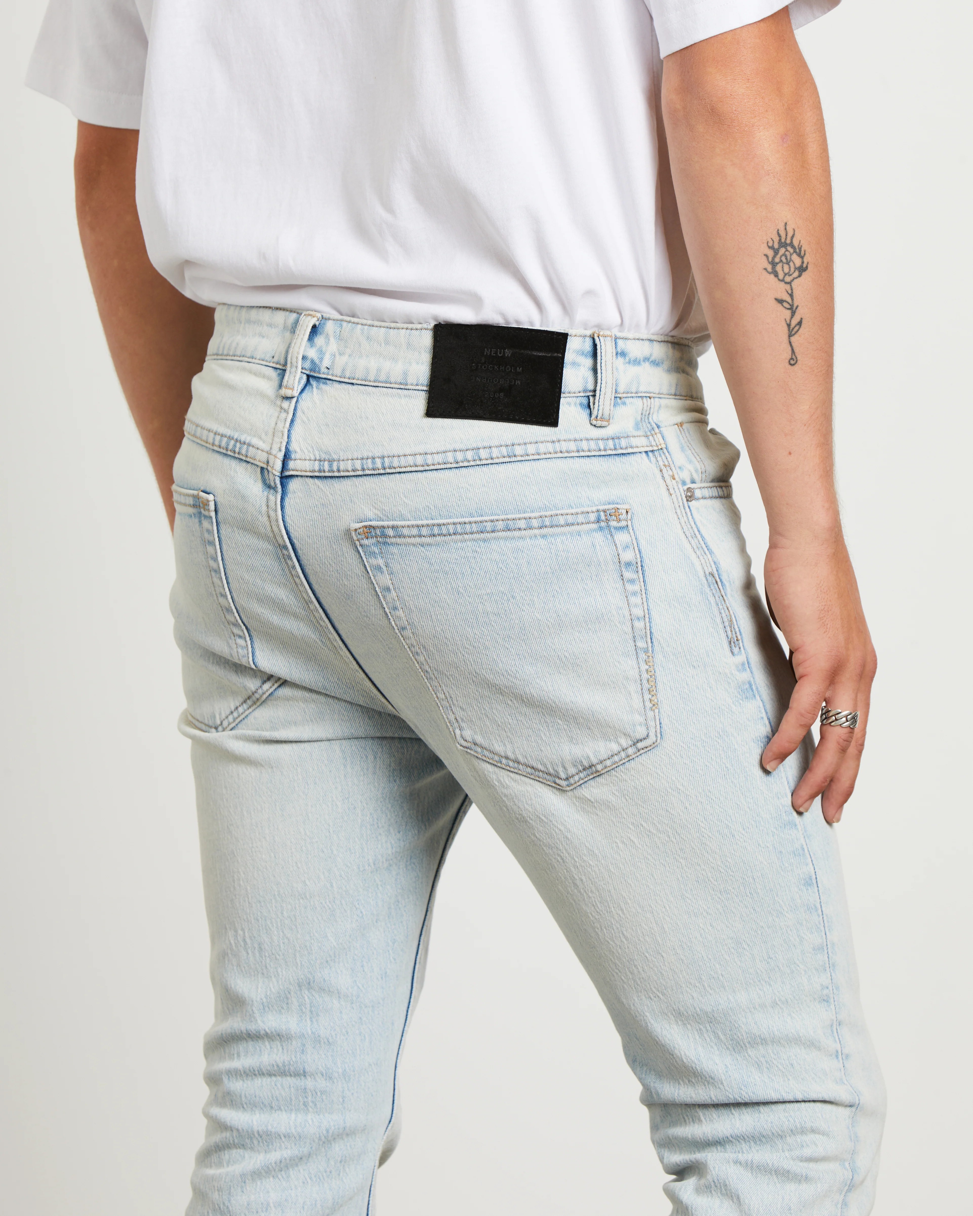 Ray Tapered Denim Jeans Spears - Image 7