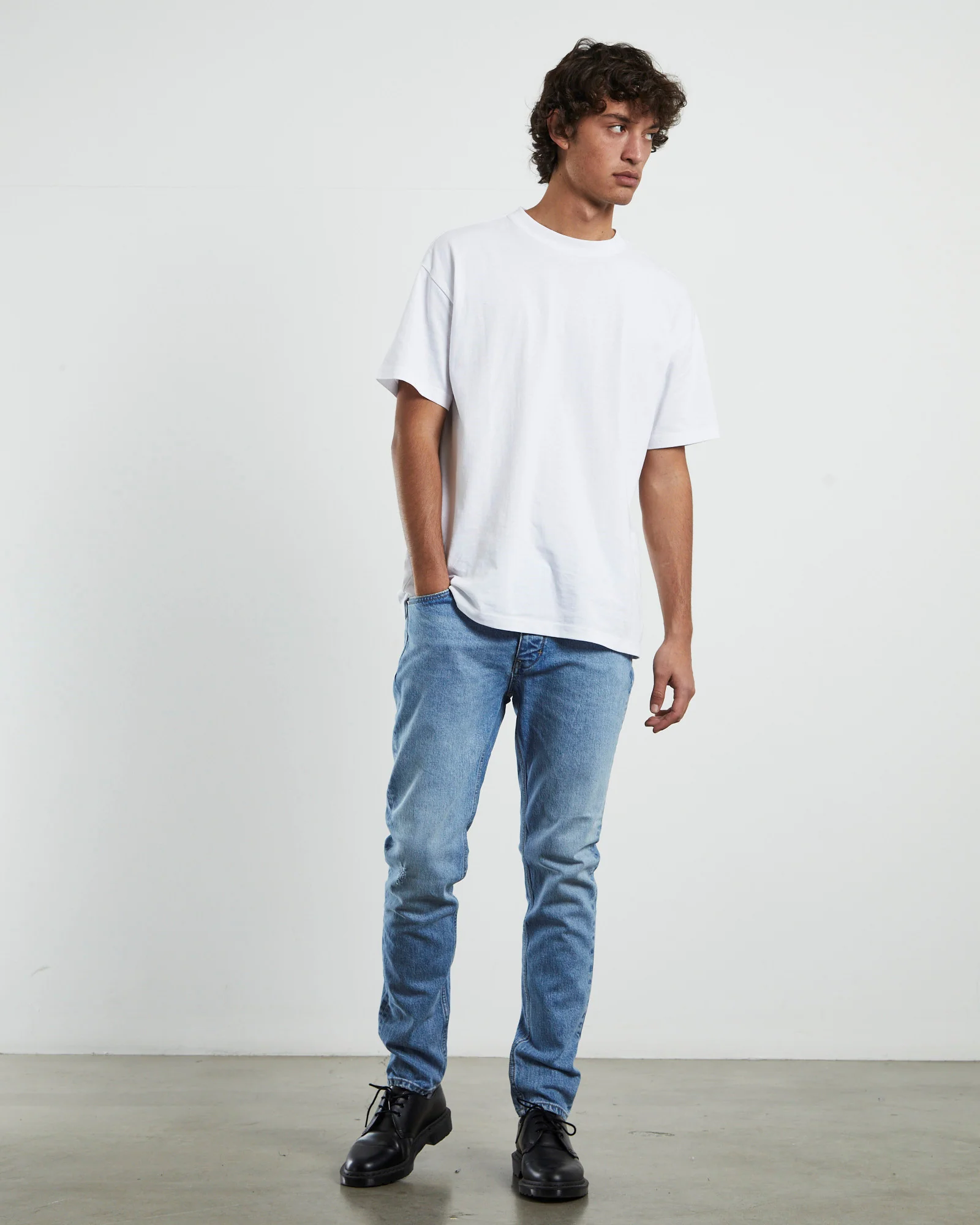 Ray Tapered Slim Denim Jeans Disorder - Image 3