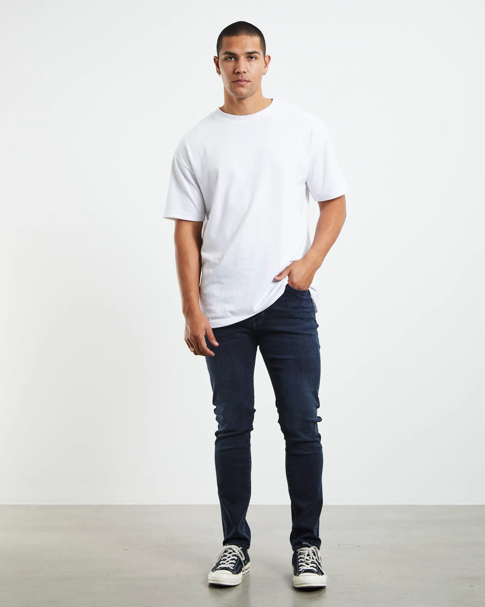 Ray Tapered Slim Denim Jeans - Image 3