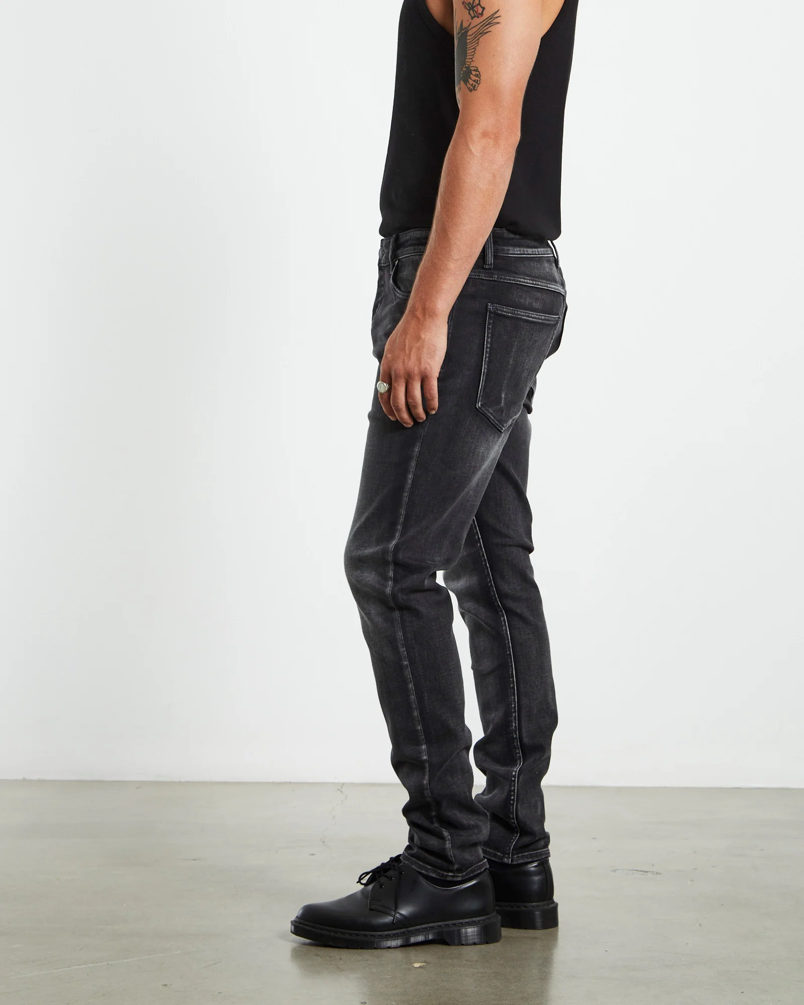 Ray Tapered Slim Jeans Interzone Black - Image 4
