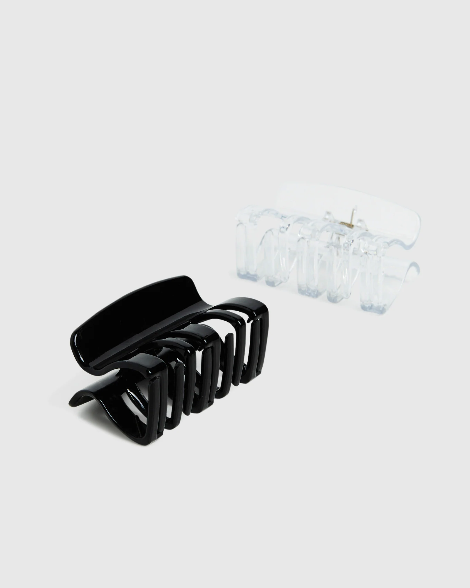 Rectangle Claw Clips 2 Pack Multi - Image 2