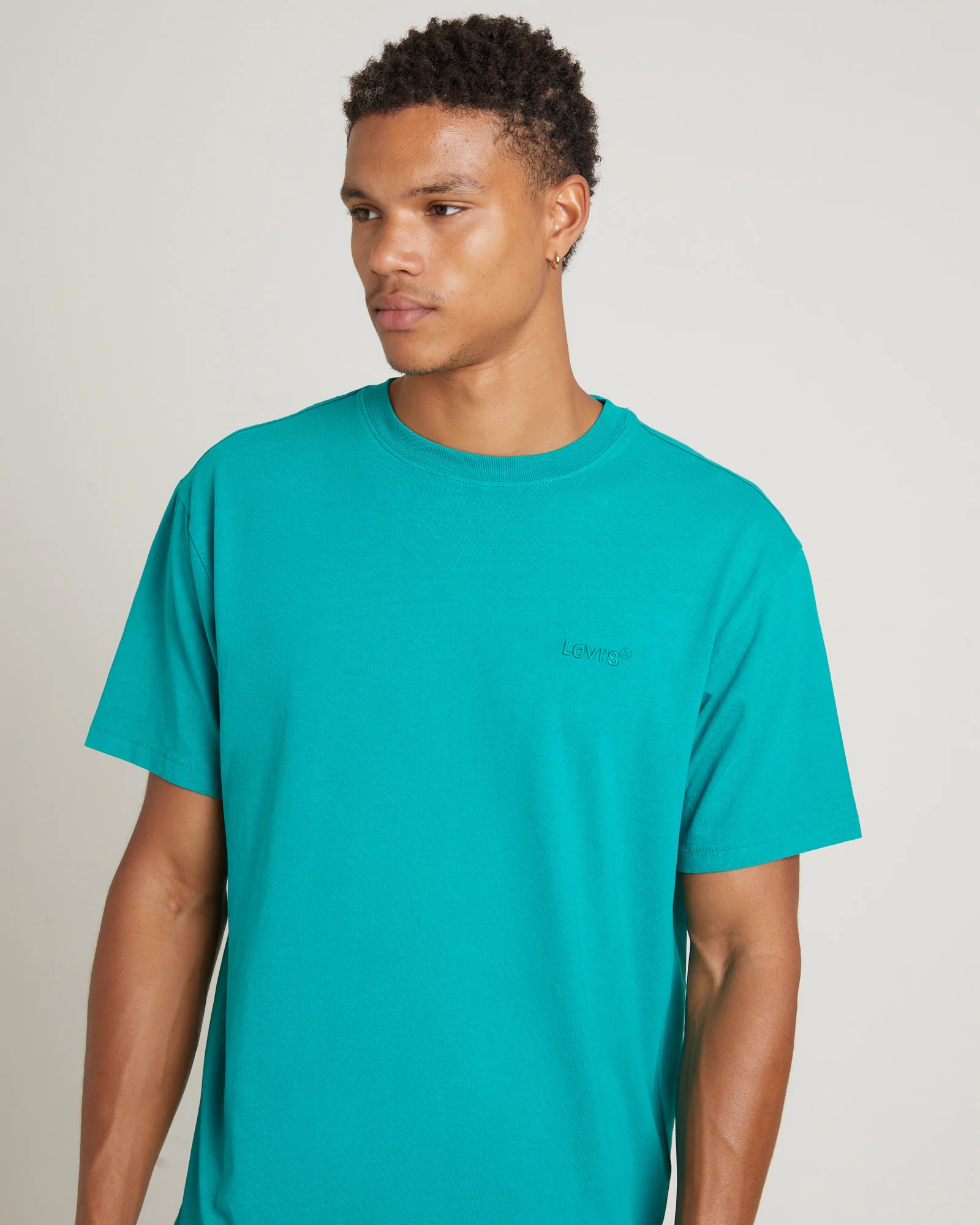 Red Tab Vintage Short Sleeve T-Shirt in Sporting Green - Image 5