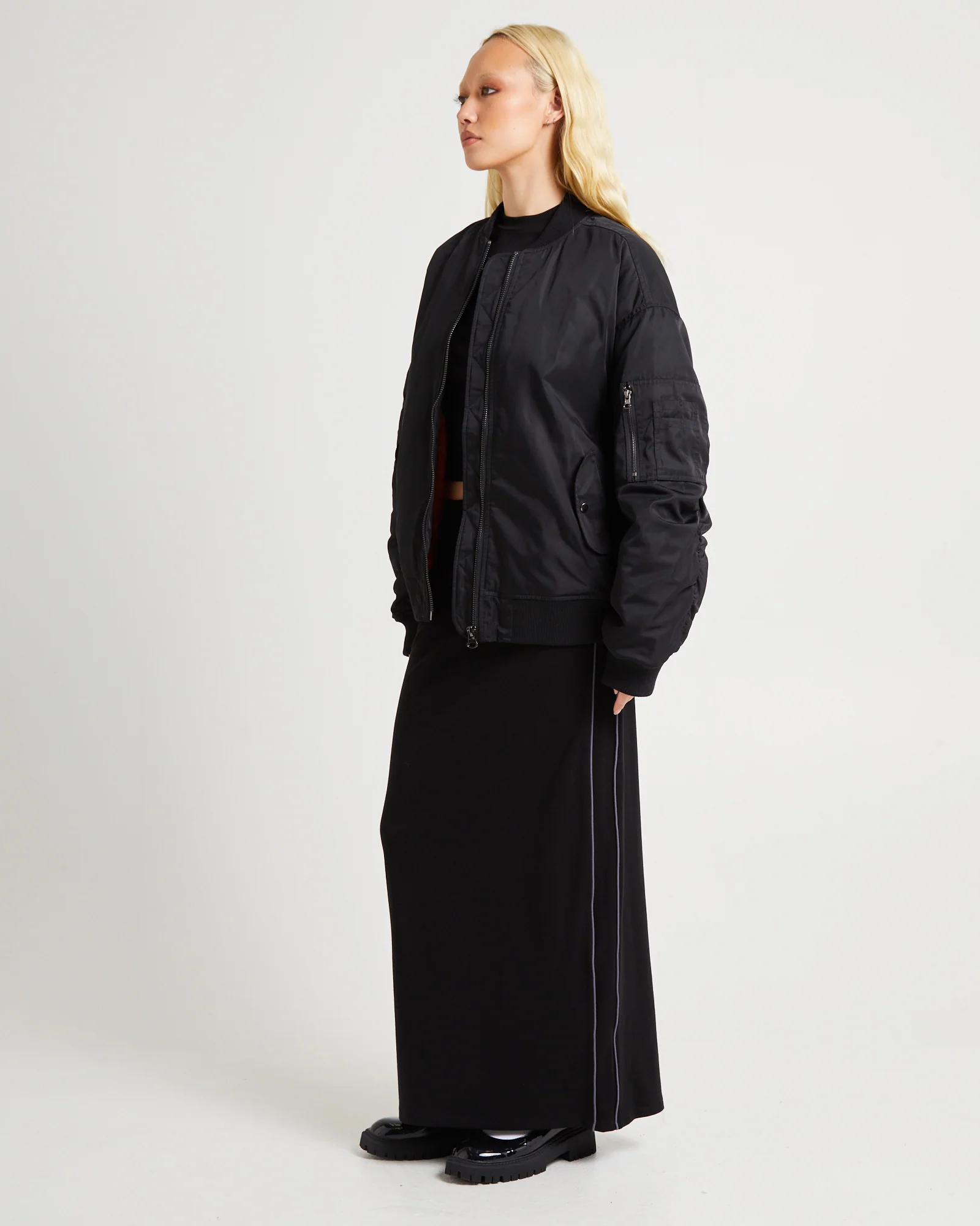 Relaxed Bomber Jacket - Image 4
