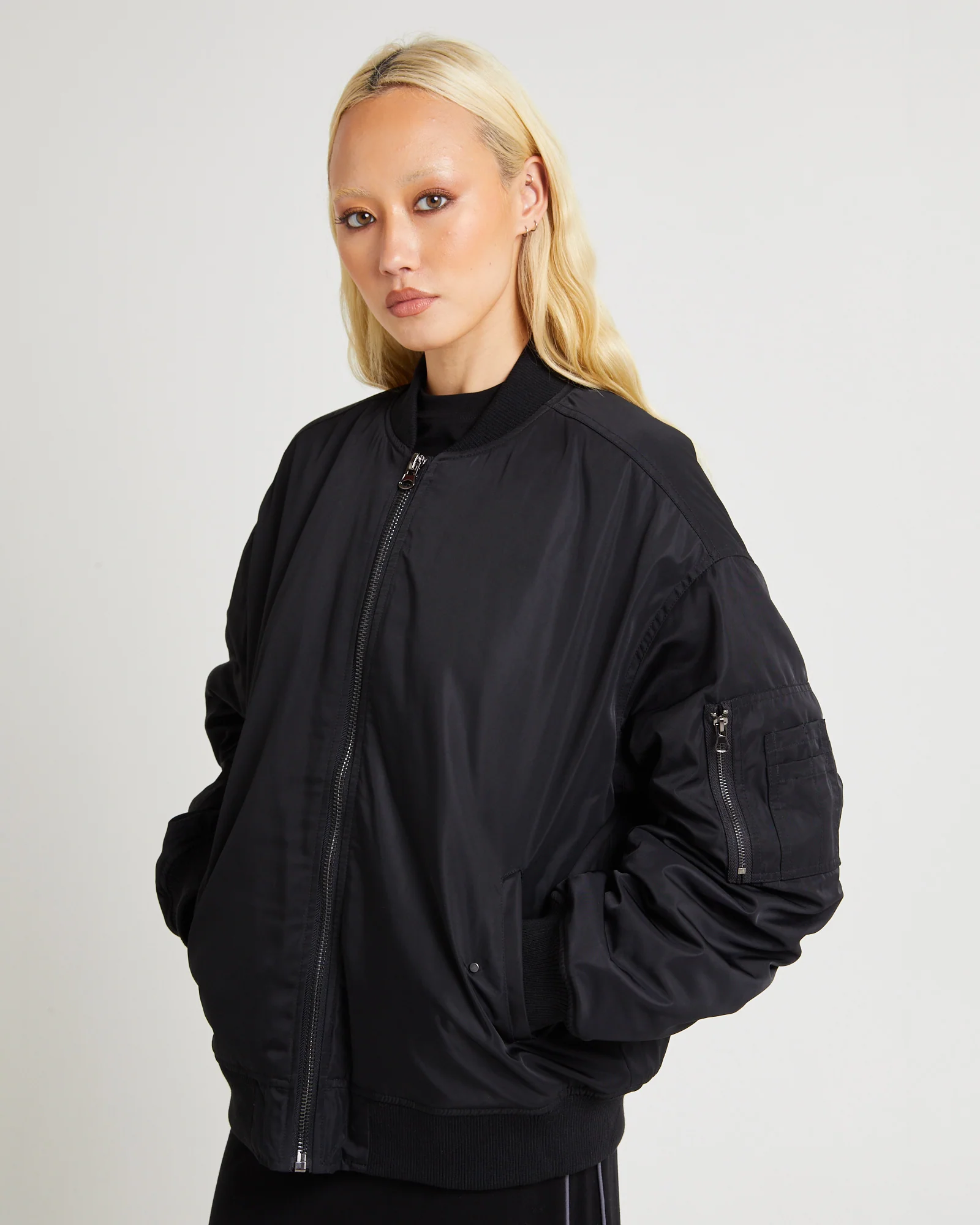 Relaxed Bomber Jacket - Image 5