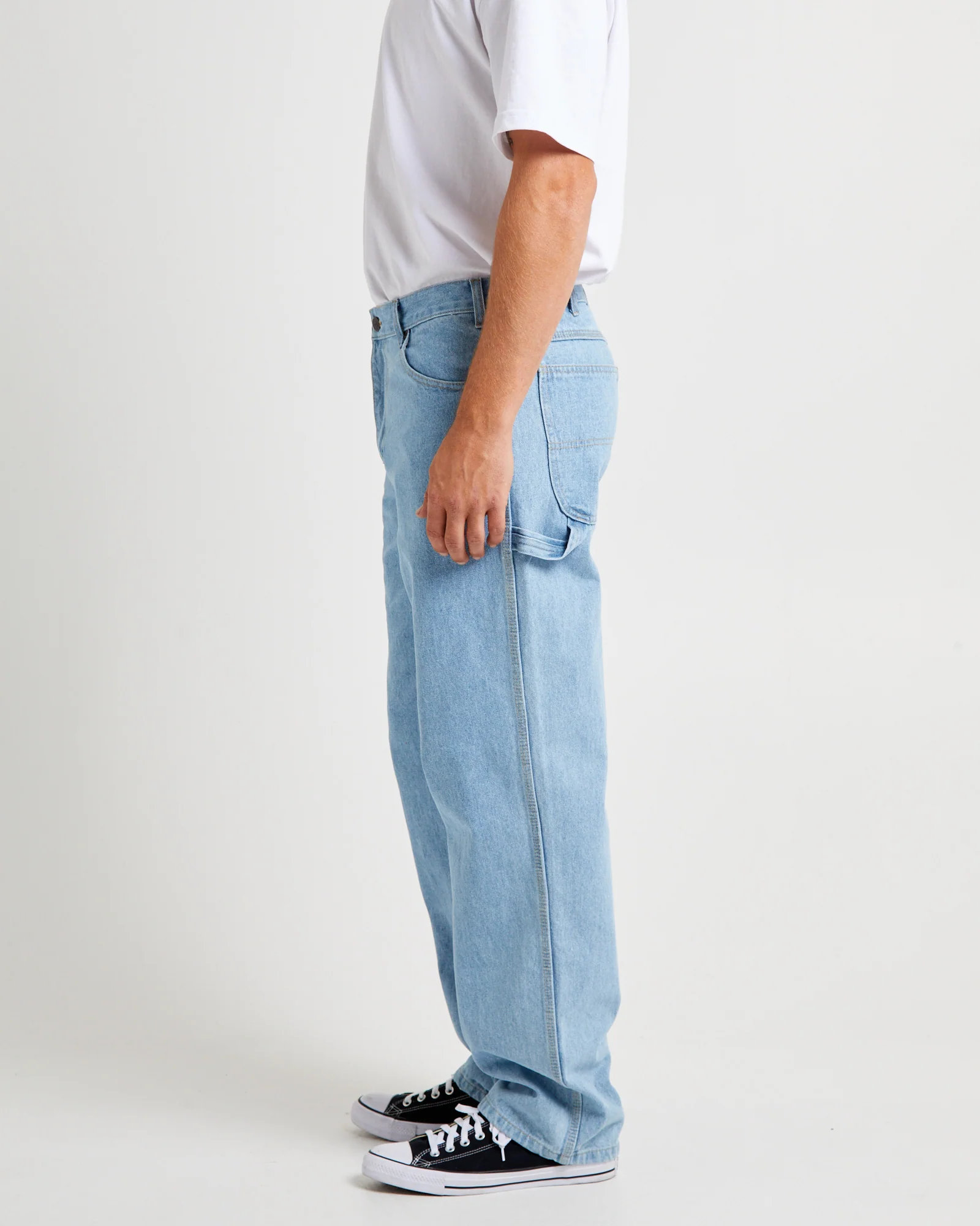 Relaxed Fit Carpenter Denim Jeans Light - Image 5
