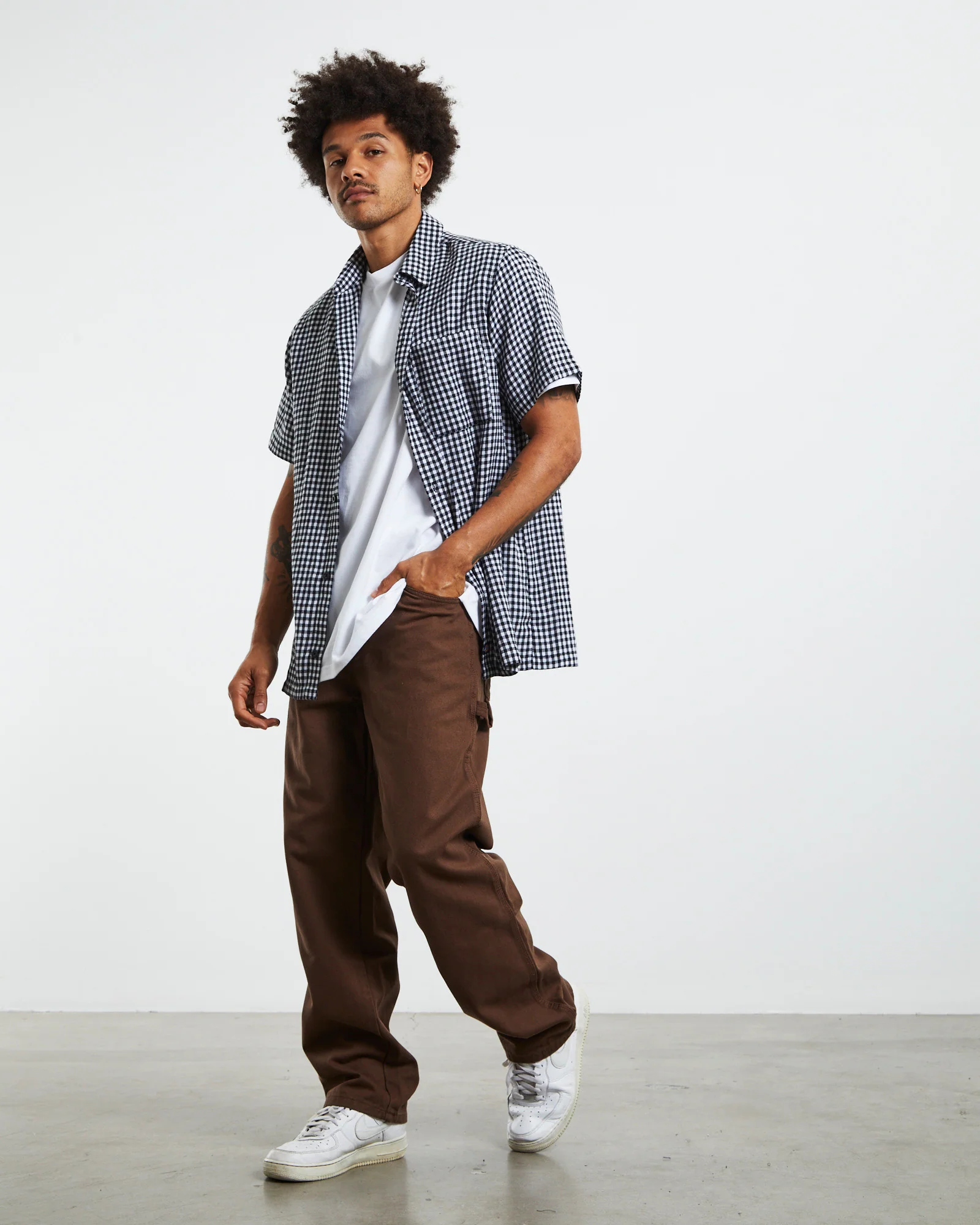 Relaxed Fit Duck Jeans Rinsed Timber - Image 3