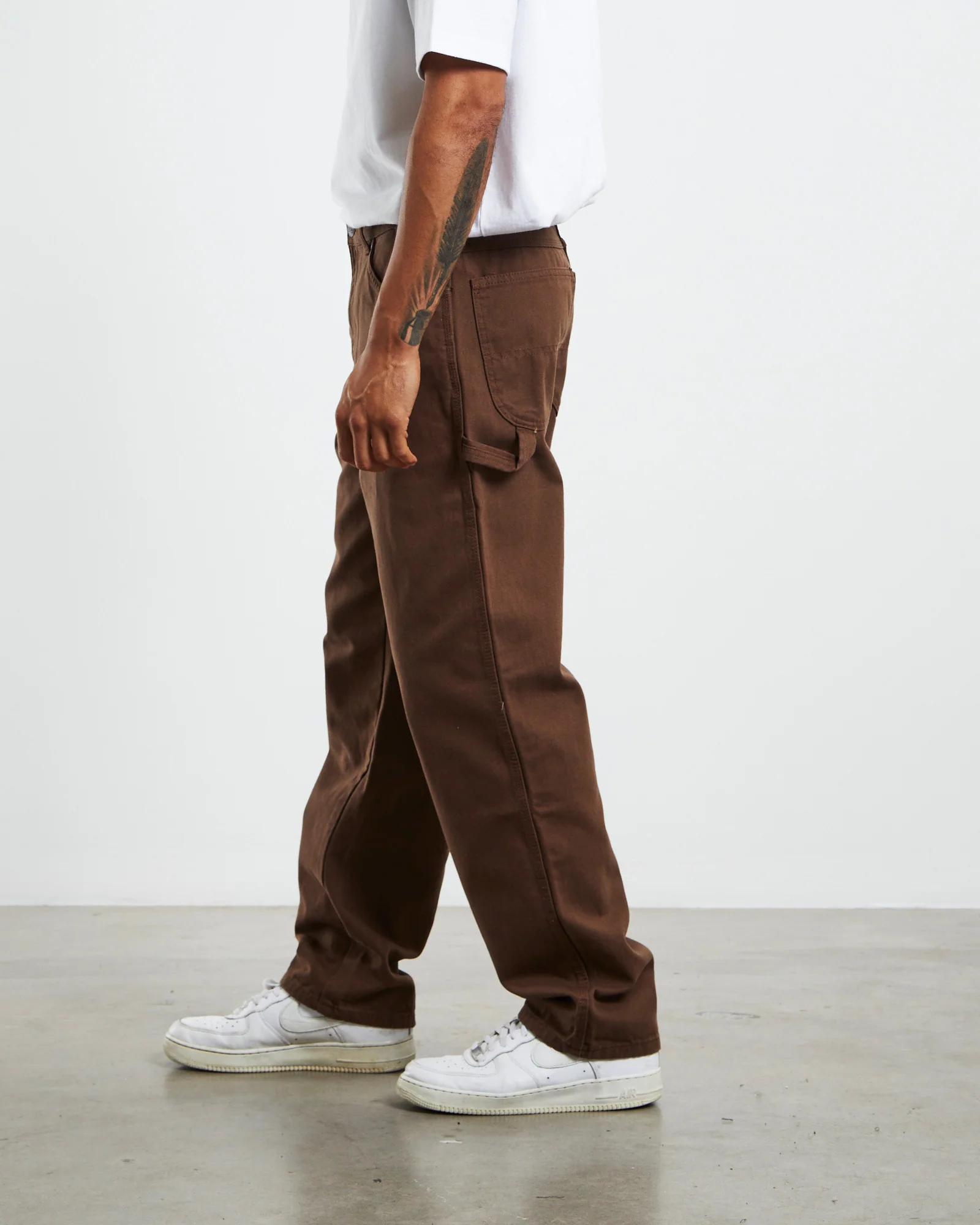 Relaxed Fit Duck Jeans Rinsed Timber - Image 4
