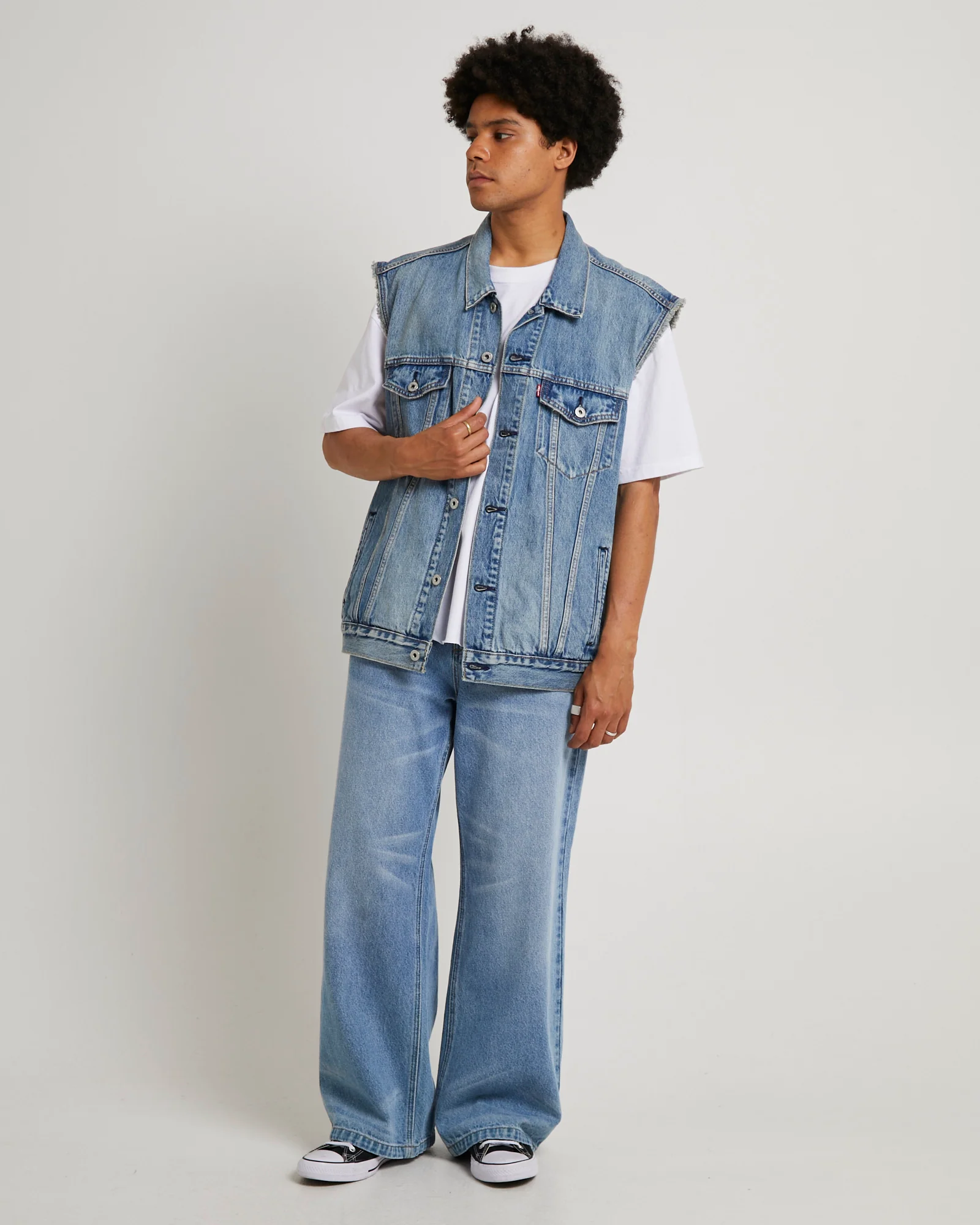 Relaxed Trucker Vest - Image 3