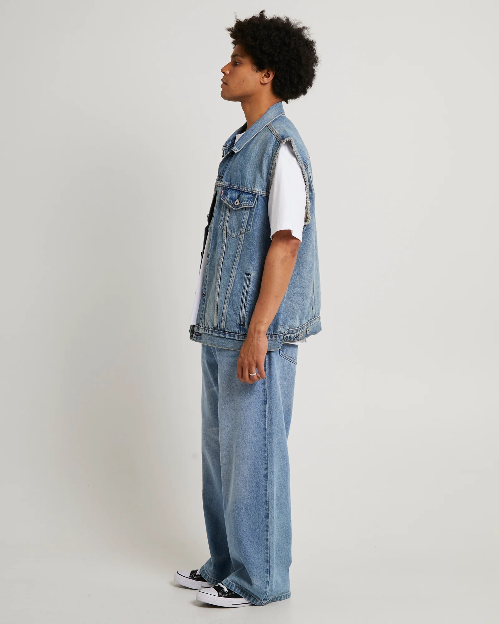 Relaxed Trucker Vest - Image 4