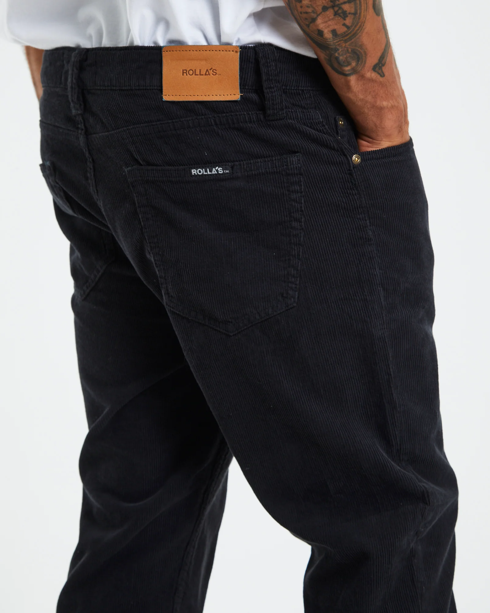 Relaxo Chop Cord Denim Jeans - Image 6
