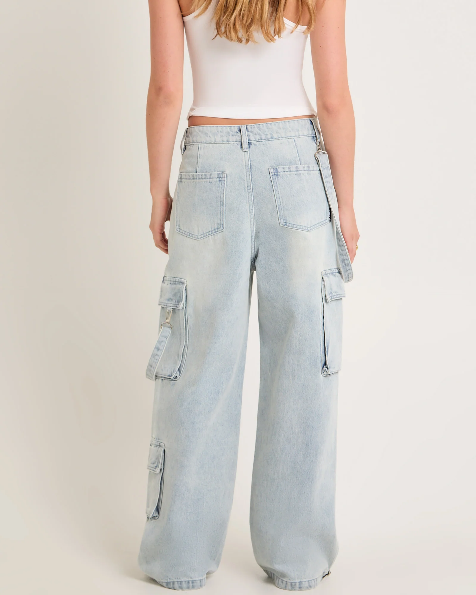 Remedy Denim Cargo Pants - Image 3