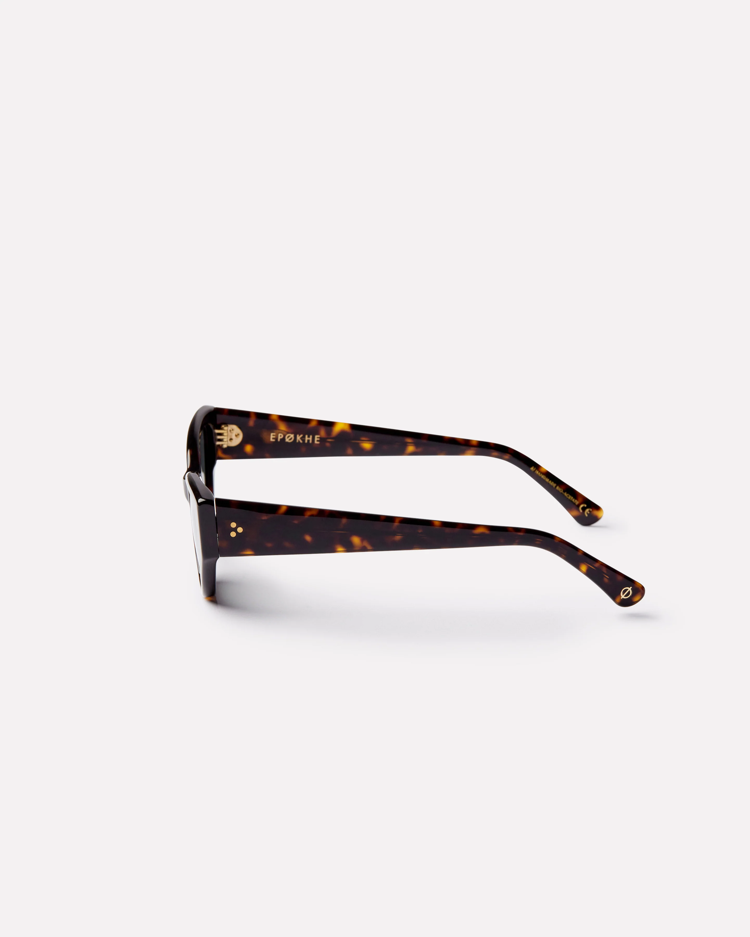 Reprise Sunglasses in Tortoise Polished/Green - Image 5