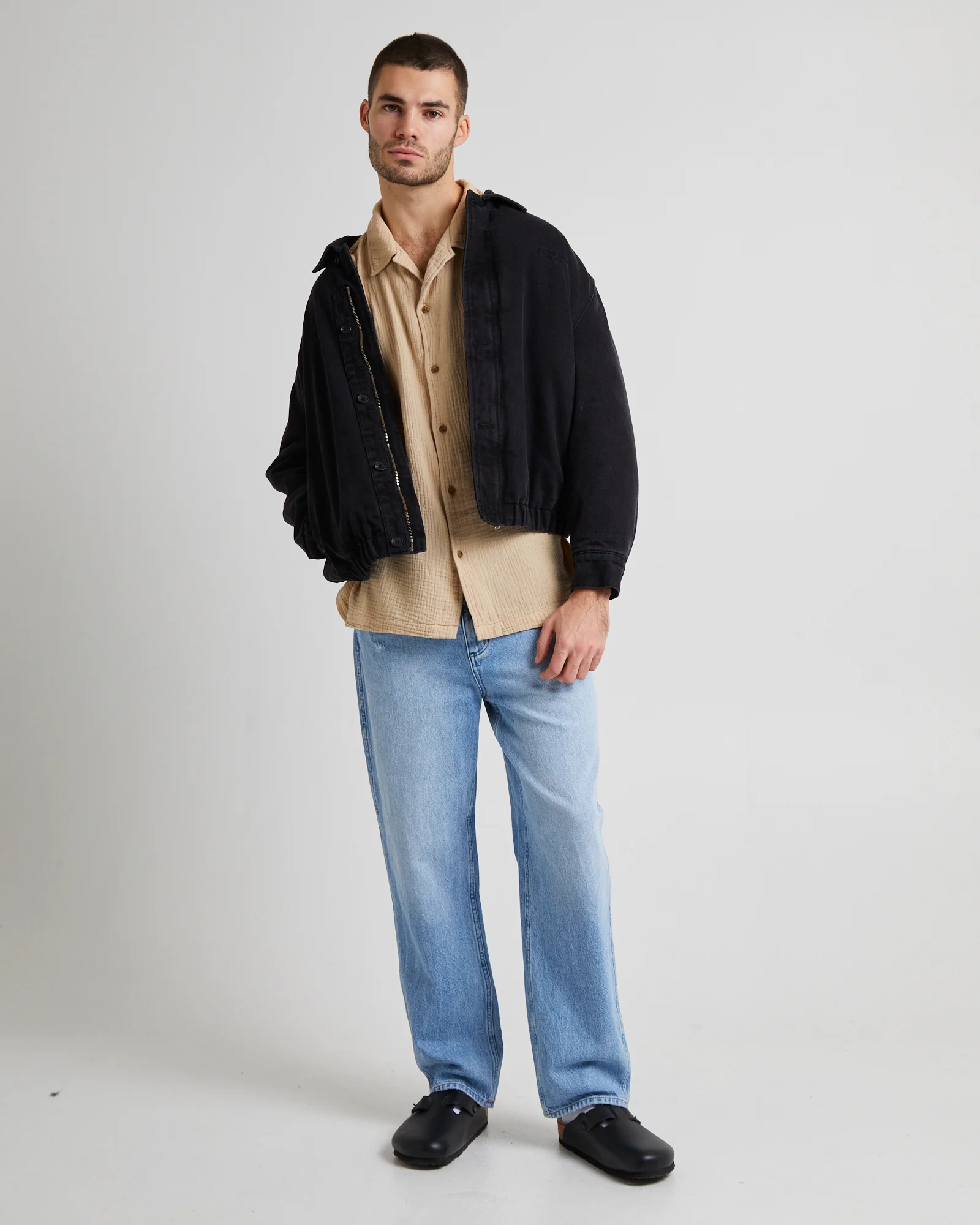 RESORT SHIRT CREPE DRIFTWOOD - Image 3