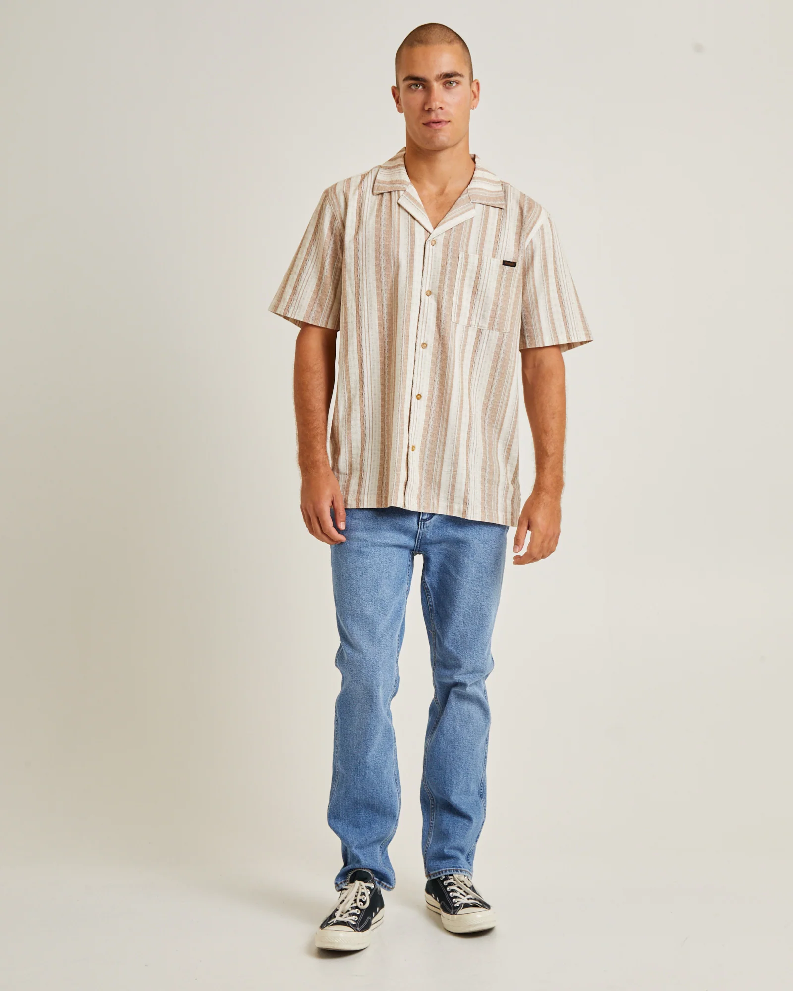 Resort Short Sleeve Shirt Mallorca Strip - Image 3