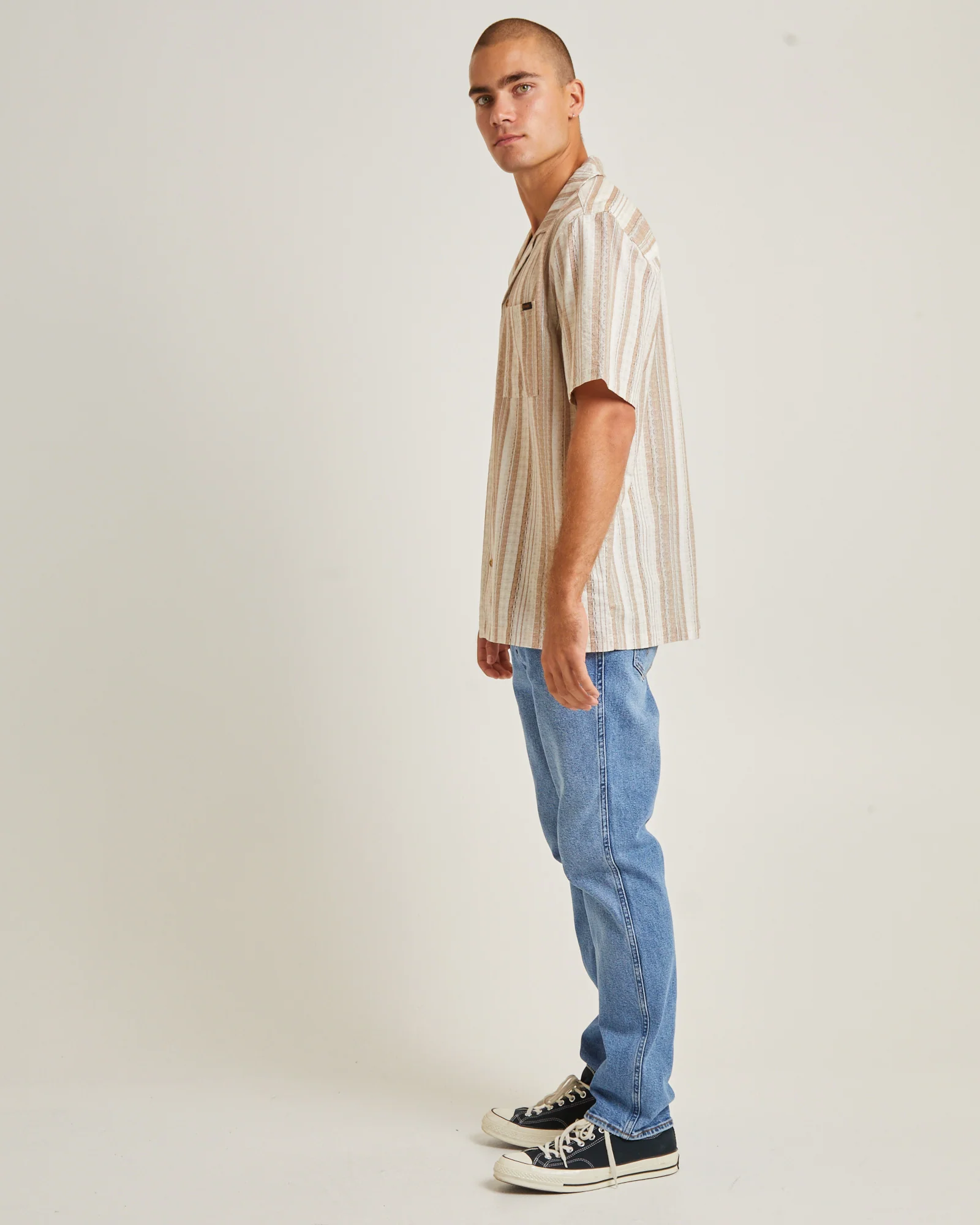 Resort Short Sleeve Shirt Mallorca Strip - Image 4