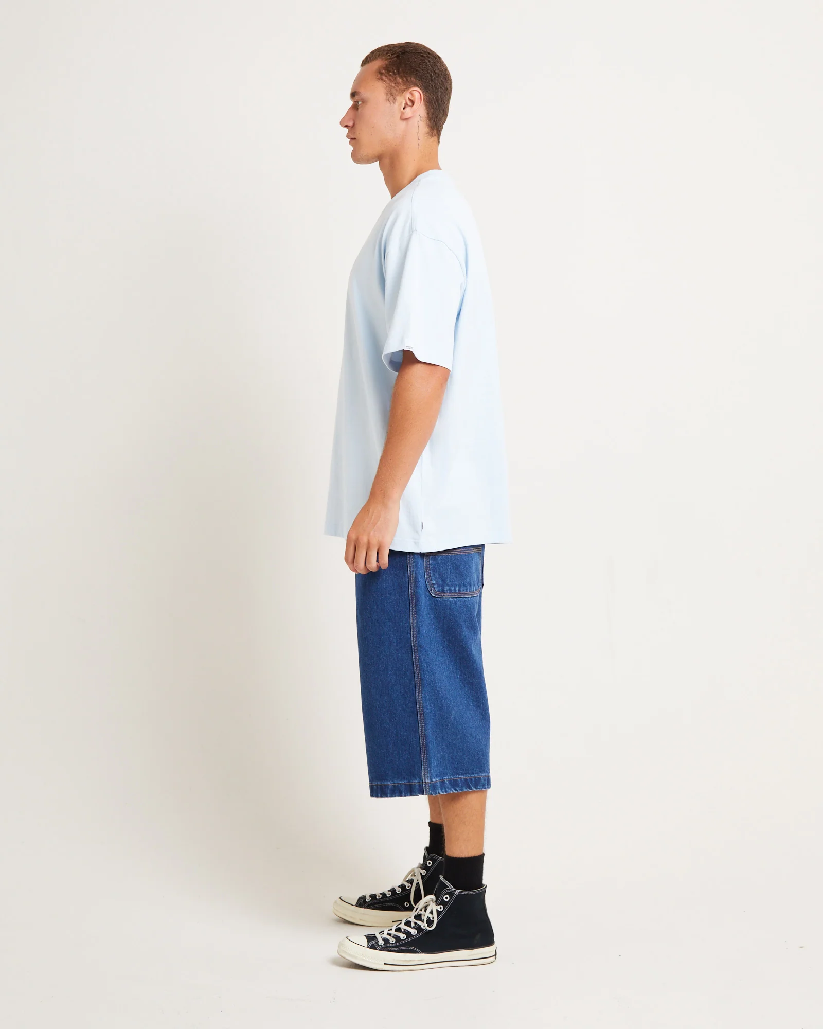 Retrieve Short Sleeve T-Shirt in Sky Blue - Image 4